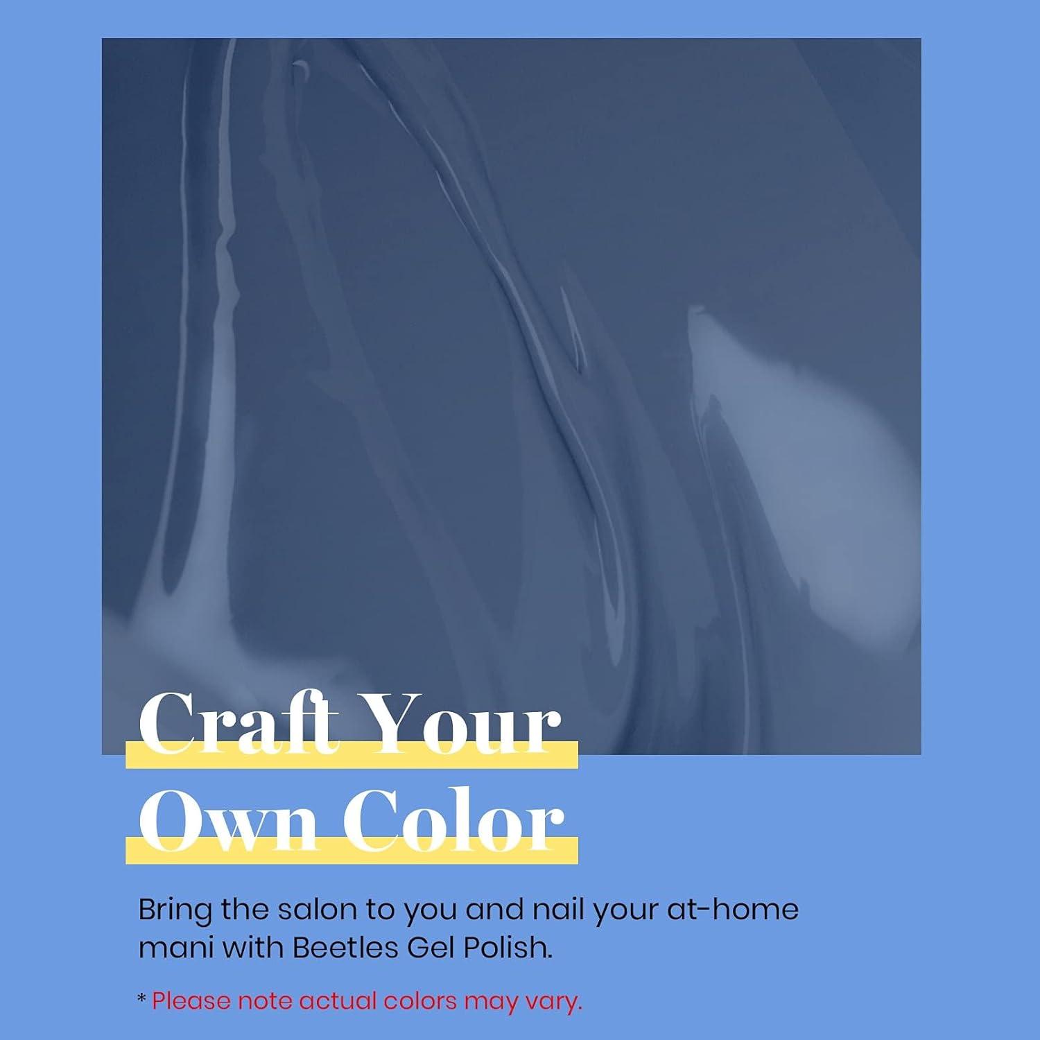 imageBeetles Galaxy Wish Silver Cat Eye Gel Nail Polish  15ML Christmas Silver Glitter Cat Eye Gel Polish with Magnet Soak Off UV Velvet Nail Polish Salon DIY Manicure Winter Gift for Women15Grayish Blue