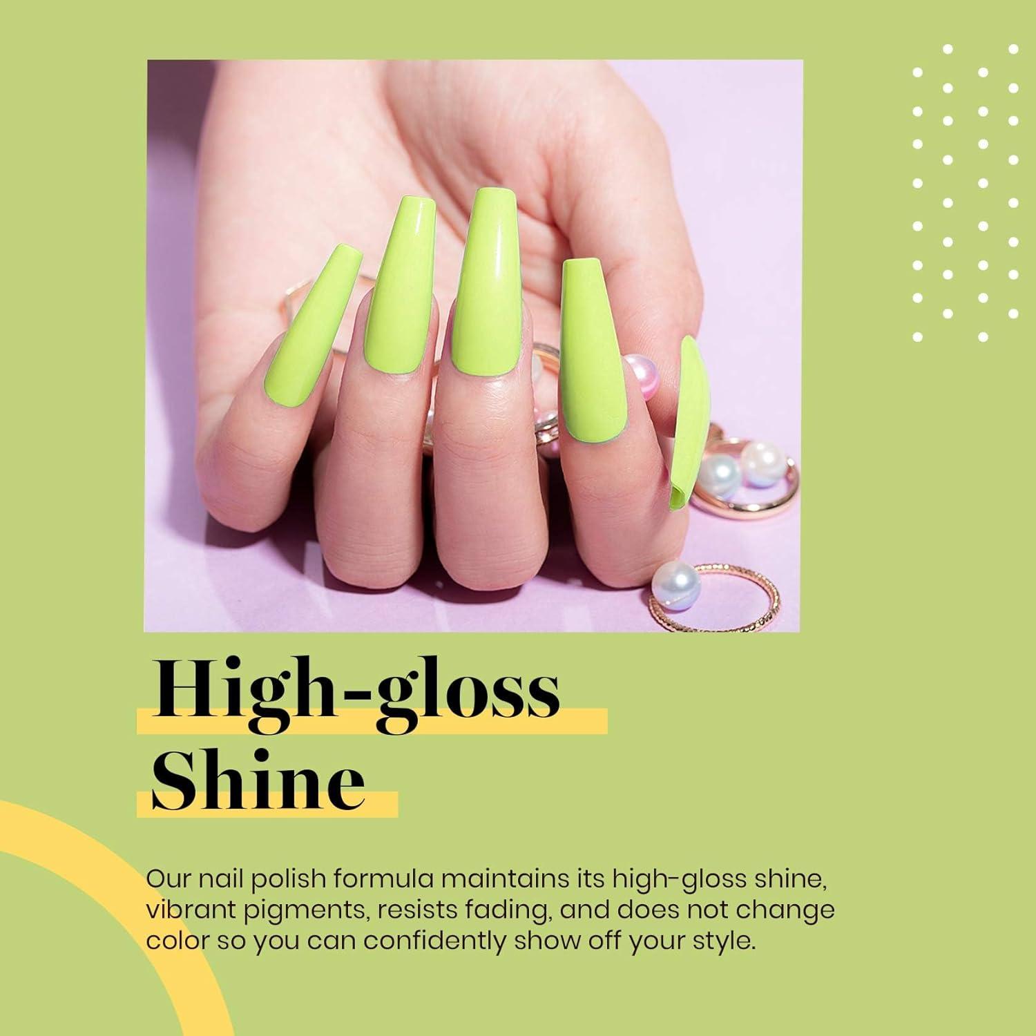 imageBeetles Galaxy Wish Silver Cat Eye Gel Nail Polish  15ML Christmas Silver Glitter Cat Eye Gel Polish with Magnet Soak Off UV Velvet Nail Polish Salon DIY Manicure Winter Gift for Women117Vibrant Lime