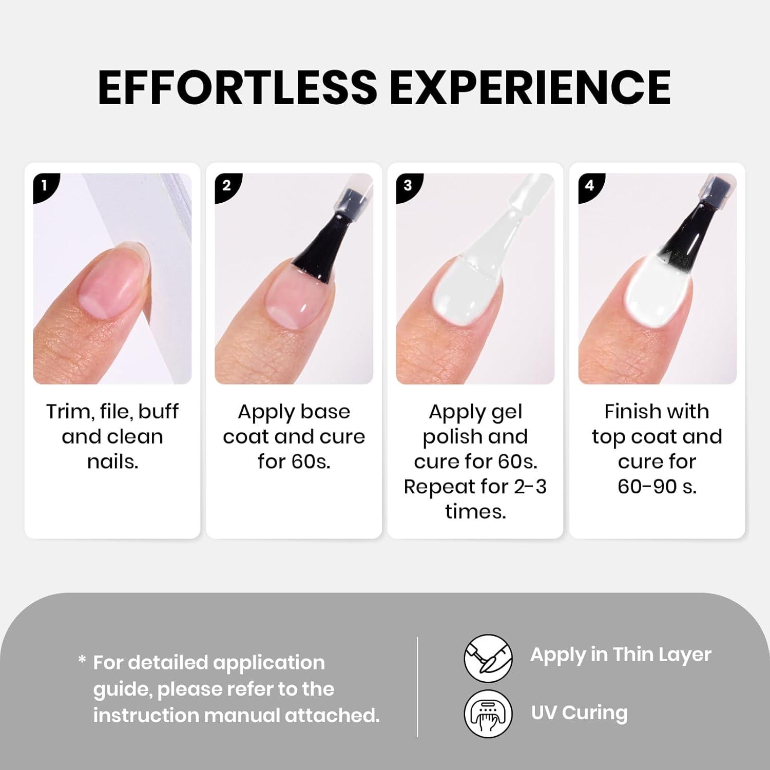 imageBeetles Galaxy Wish Silver Cat Eye Gel Nail Polish  15ML Christmas Silver Glitter Cat Eye Gel Polish with Magnet Soak Off UV Velvet Nail Polish Salon DIY Manicure Winter Gift for Women0French White