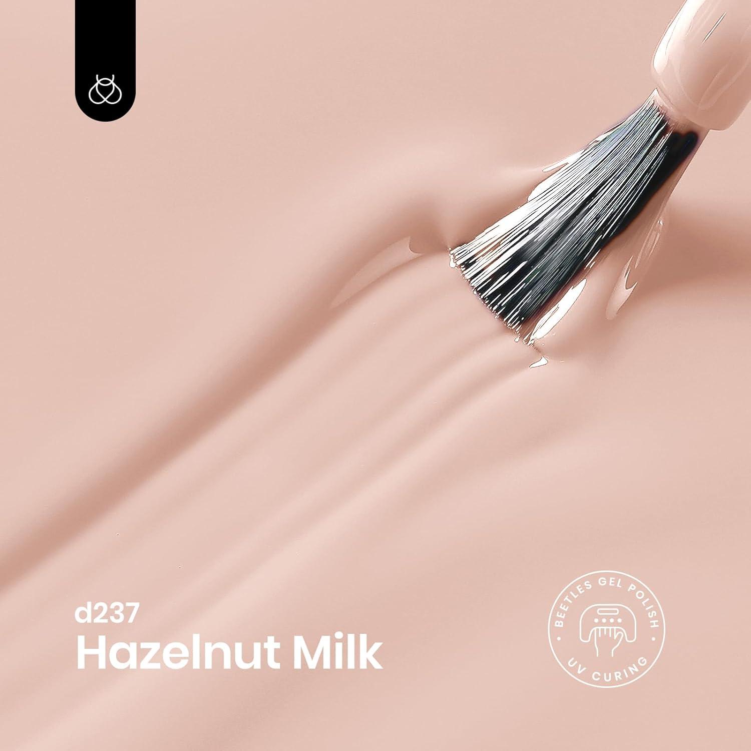 imageBeetles Galaxy Wish Silver Cat Eye Gel Nail Polish  15ML Christmas Silver Glitter Cat Eye Gel Polish with Magnet Soak Off UV Velvet Nail Polish Salon DIY Manicure Winter Gift for Women53Hazelnut Milk