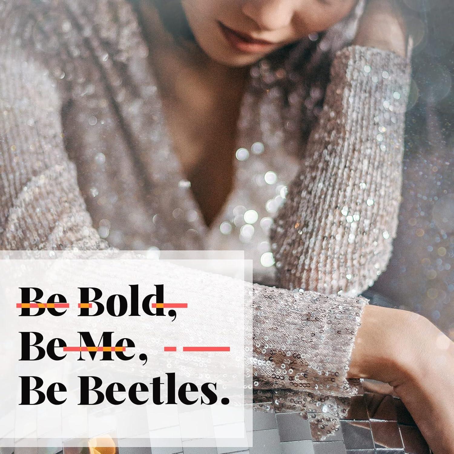 imageBeetles Galaxy Wish Silver Cat Eye Gel Nail Polish  15ML Christmas Silver Glitter Cat Eye Gel Polish with Magnet Soak Off UV Velvet Nail Polish Salon DIY Manicure Winter Gift for Women61Silver Party