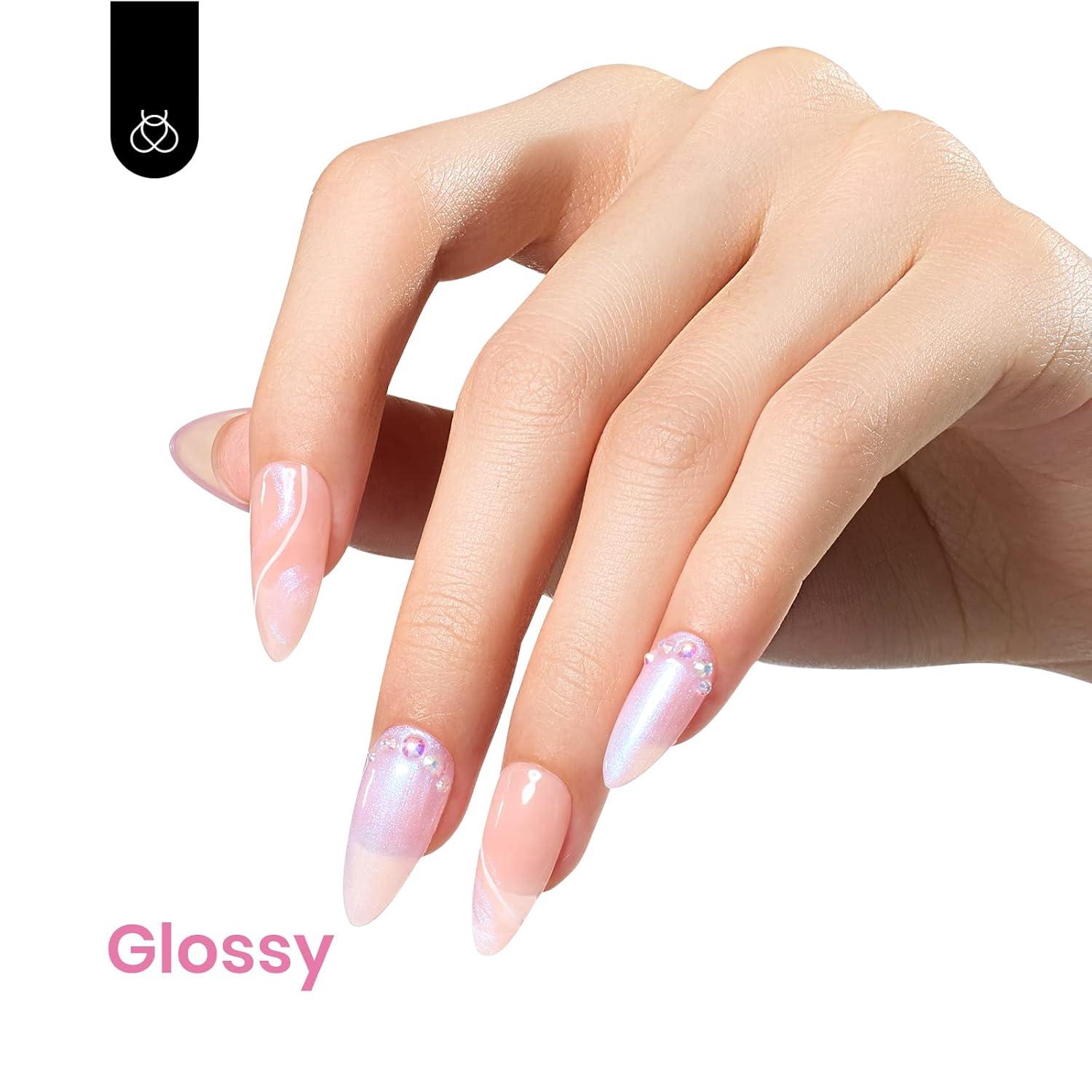 imageBeetles Galaxy Wish Silver Cat Eye Gel Nail Polish  15ML Christmas Silver Glitter Cat Eye Gel Polish with Magnet Soak Off UV Velvet Nail Polish Salon DIY Manicure Winter Gift for Women60Holiday Waltz