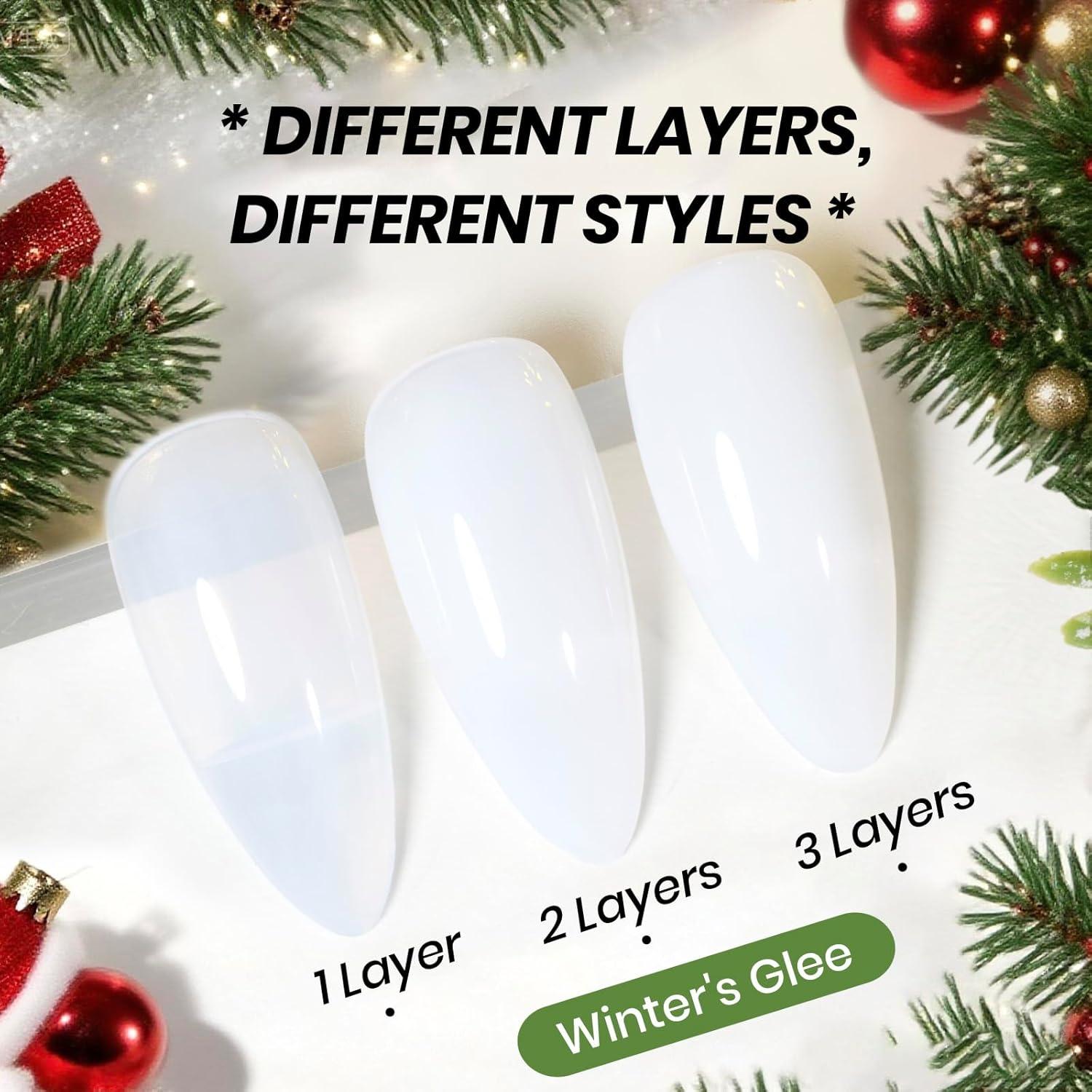 imageBeetles Galaxy Wish Silver Cat Eye Gel Nail Polish  15ML Christmas Silver Glitter Cat Eye Gel Polish with Magnet Soak Off UV Velvet Nail Polish Salon DIY Manicure Winter Gift for Women000Winters Glee