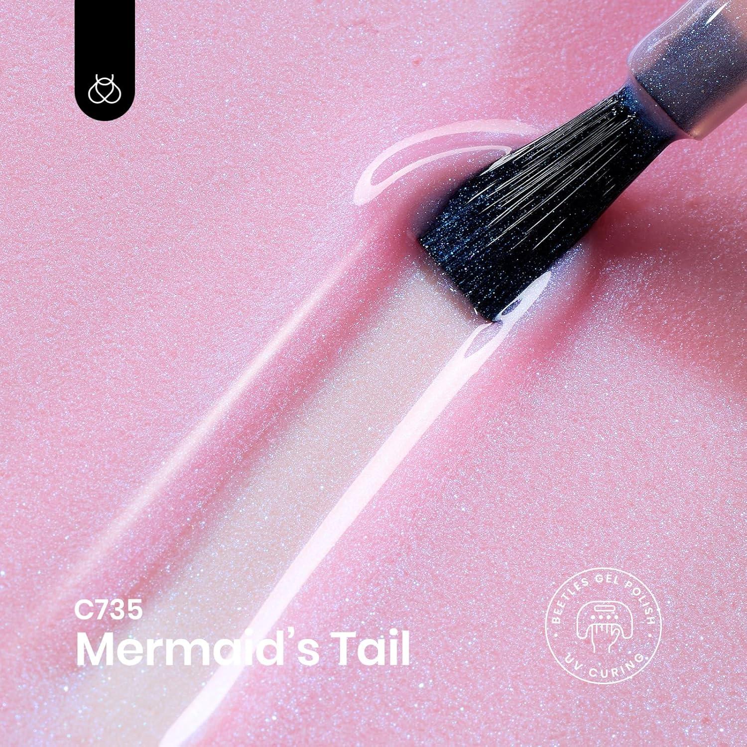 imageBeetles Galaxy Wish Silver Cat Eye Gel Nail Polish  15ML Christmas Silver Glitter Cat Eye Gel Polish with Magnet Soak Off UV Velvet Nail Polish Salon DIY Manicure Winter Gift for Women60Holiday Waltz