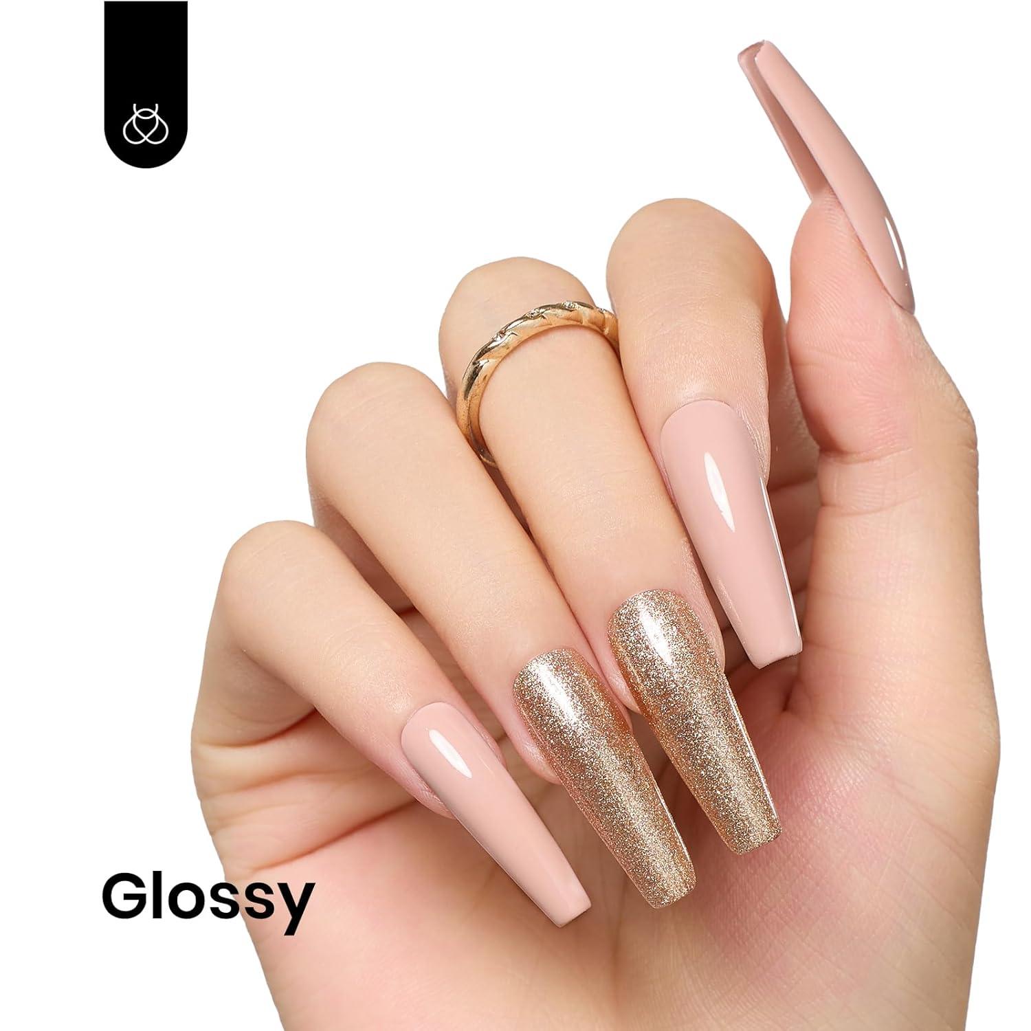 imageBeetles Galaxy Wish Silver Cat Eye Gel Nail Polish  15ML Christmas Silver Glitter Cat Eye Gel Polish with Magnet Soak Off UV Velvet Nail Polish Salon DIY Manicure Winter Gift for Women53Hazelnut Milk