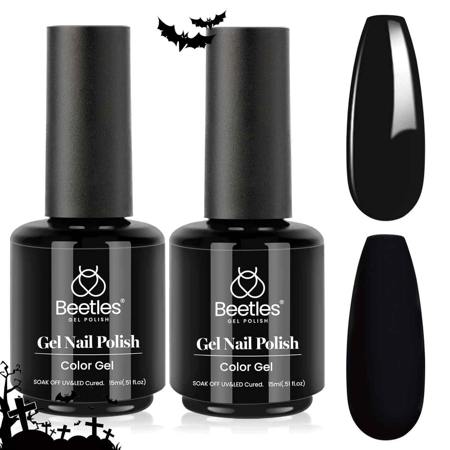 imageBeetles Galaxy Wish Silver Cat Eye Gel Nail Polish  15ML Christmas Silver Glitter Cat Eye Gel Polish with Magnet Soak Off UV Velvet Nail Polish Salon DIY Manicure Winter Gift for Women592pcs Long Nights Black