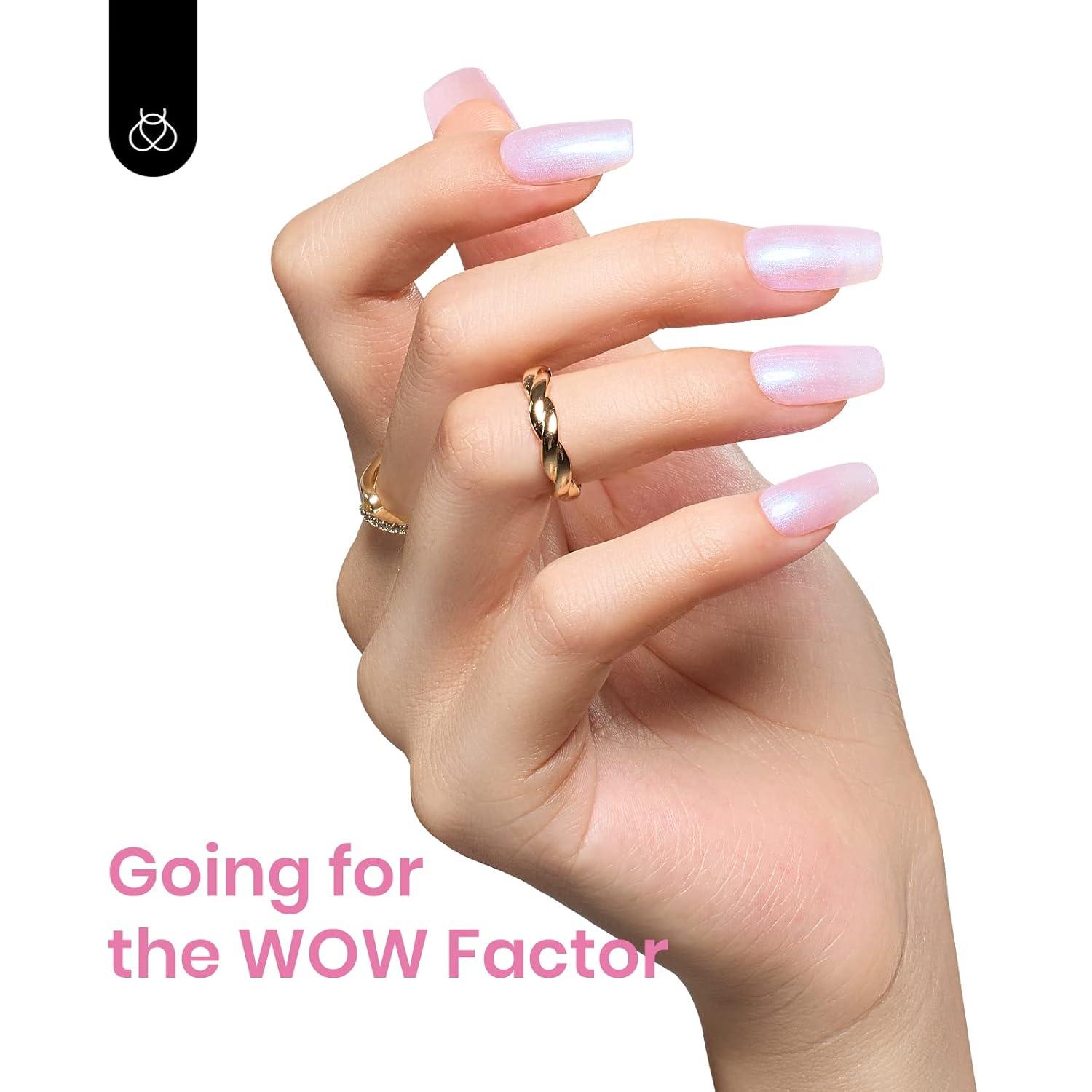 imageBeetles Galaxy Wish Silver Cat Eye Gel Nail Polish  15ML Christmas Silver Glitter Cat Eye Gel Polish with Magnet Soak Off UV Velvet Nail Polish Salon DIY Manicure Winter Gift for Women60Holiday Waltz