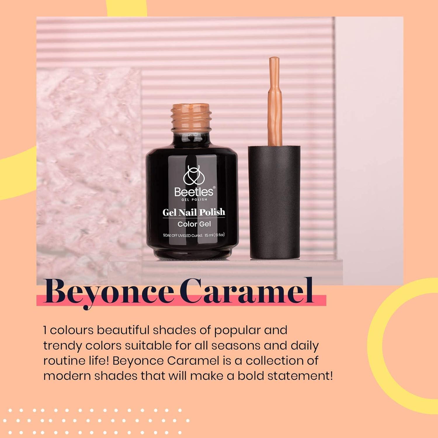 imageBeetles Galaxy Wish Silver Cat Eye Gel Nail Polish  15ML Christmas Silver Glitter Cat Eye Gel Polish with Magnet Soak Off UV Velvet Nail Polish Salon DIY Manicure Winter Gift for Women13Beyonce Caramel