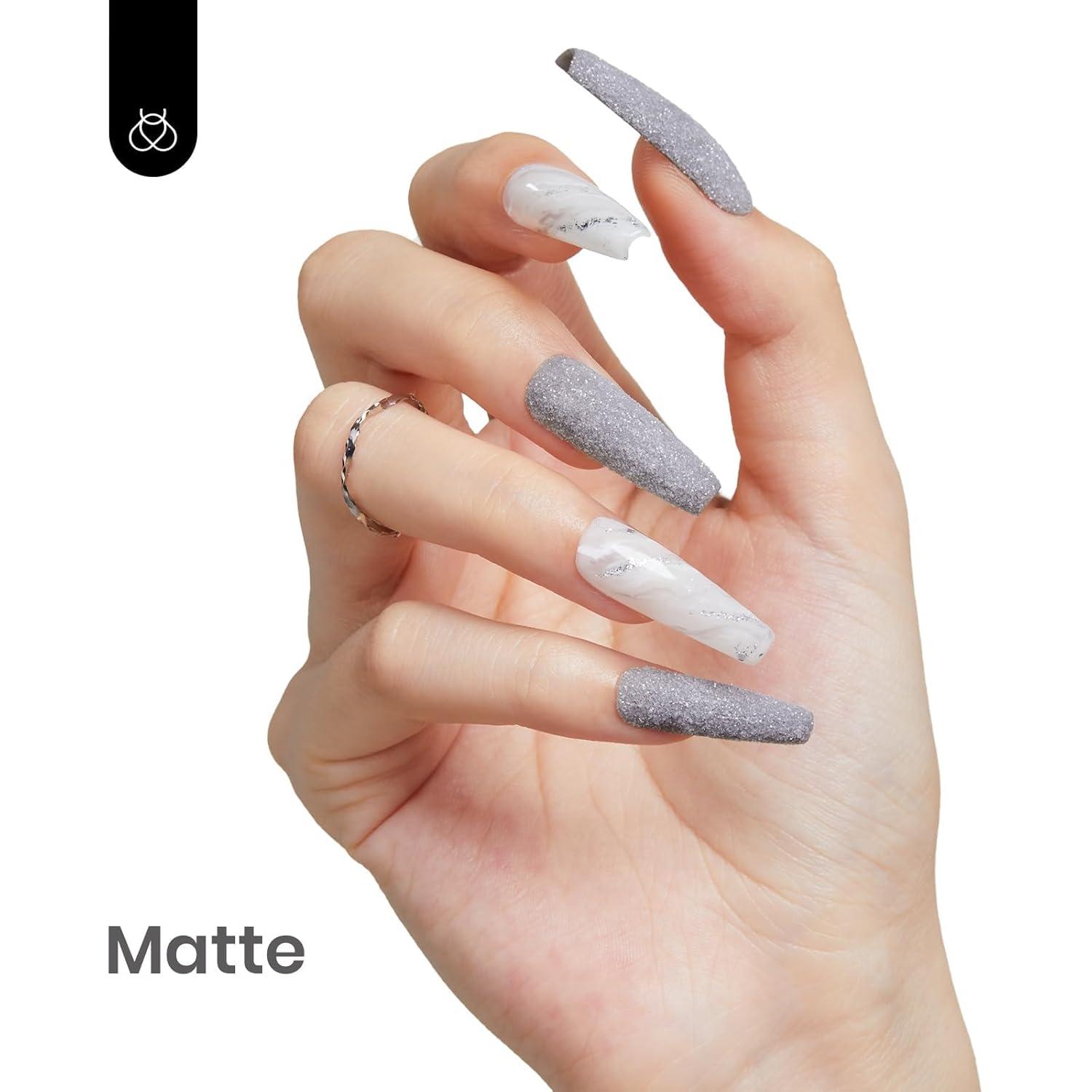 imageBeetles Galaxy Wish Silver Cat Eye Gel Nail Polish  15ML Christmas Silver Glitter Cat Eye Gel Polish with Magnet Soak Off UV Velvet Nail Polish Salon DIY Manicure Winter Gift for Women18Profound Gray