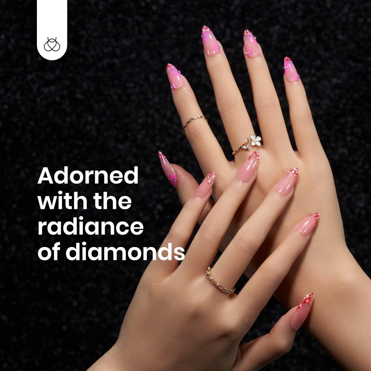 imageBeetles Galaxy Wish Silver Cat Eye Gel Nail Polish  15ML Christmas Silver Glitter Cat Eye Gel Polish with Magnet Soak Off UV Velvet Nail Polish Salon DIY Manicure Winter Gift for Women20Ruby Crown