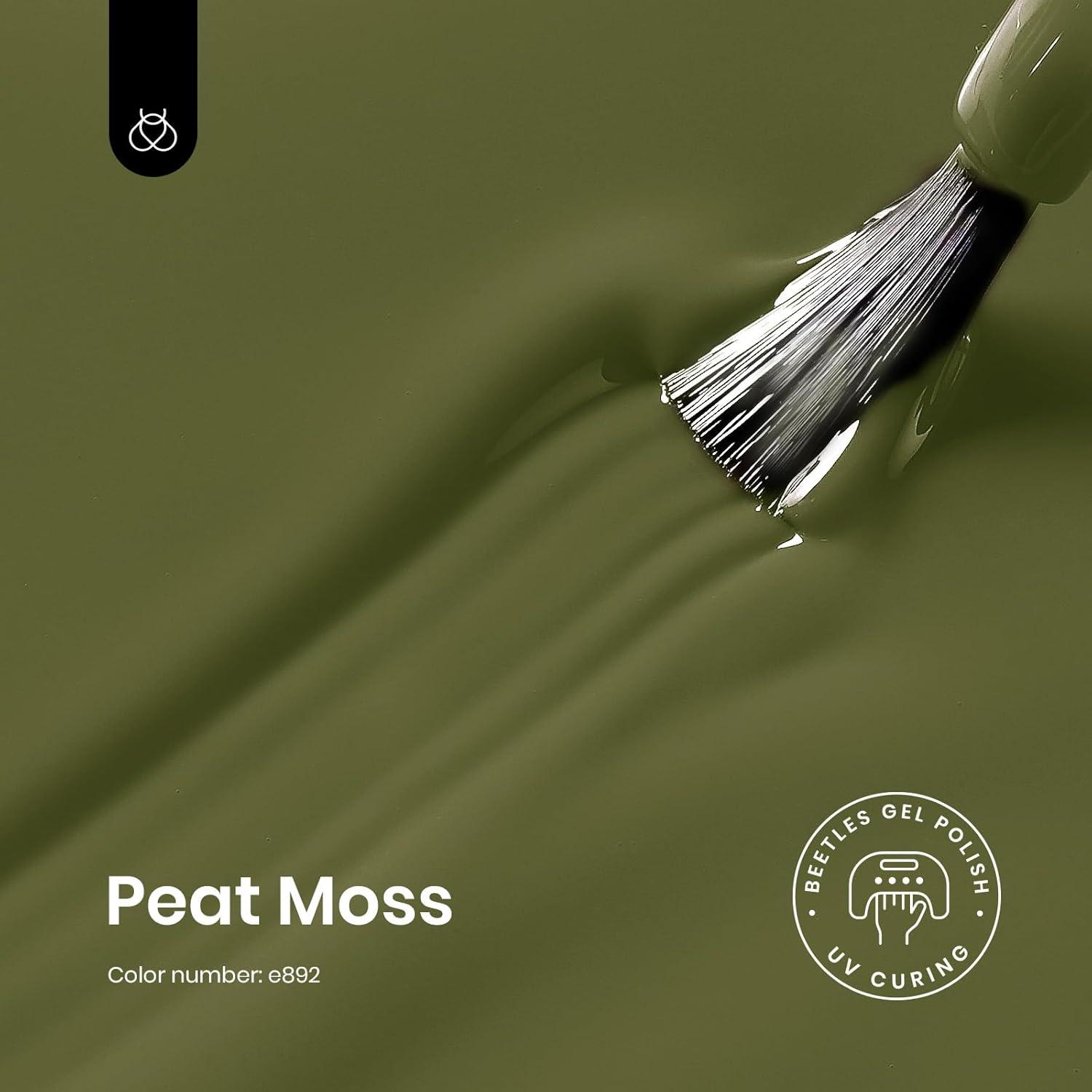 imageBeetles Galaxy Wish Silver Cat Eye Gel Nail Polish  15ML Christmas Silver Glitter Cat Eye Gel Polish with Magnet Soak Off UV Velvet Nail Polish Salon DIY Manicure Winter Gift for Women76Moss Green