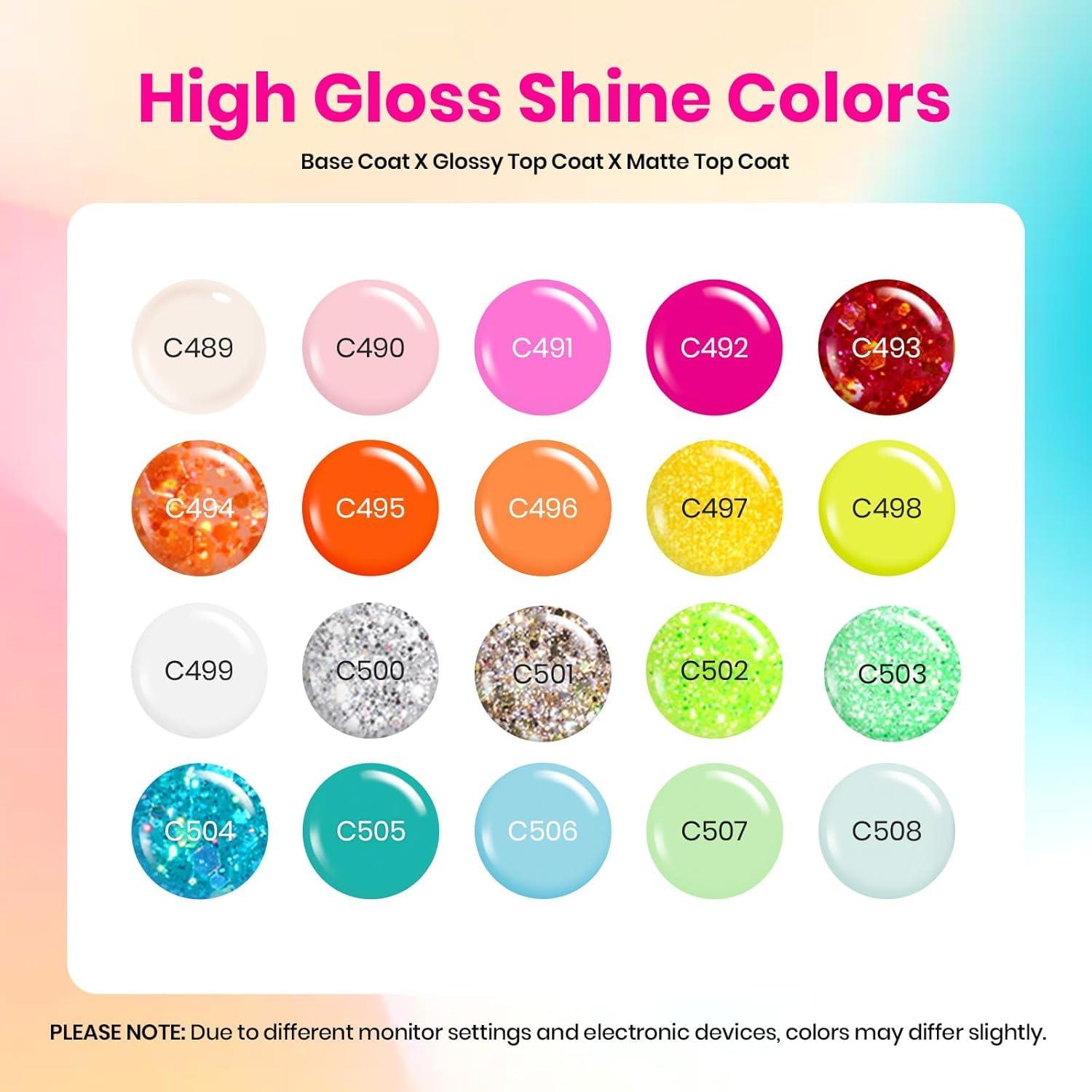 imageBeetles Gel Nail Polish Set 20 Colors Red Blue White Nails with No Wipe Base and Glossy ampamp Matte Top Coat for Soakoff UV Light Gel Nail Art Manicure Set DIY at Home Gifts for Women GirlsDiva of Divas