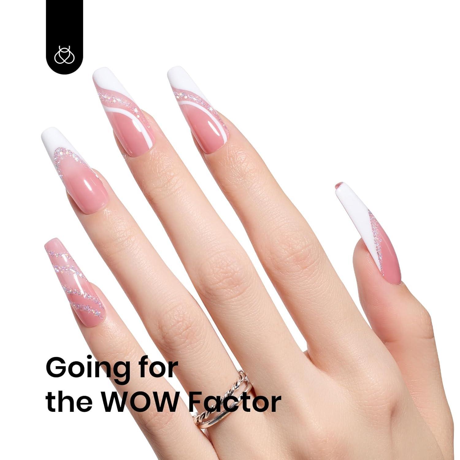 imageBeetles Halloween Gel Nail Polish  Luminous Orange Glow in the Dark Gel Polish Soak Off Uv LED Nail Lamp Halloween Nail Art Manicure Salon DIY Home 05Oz0Diamond Shine