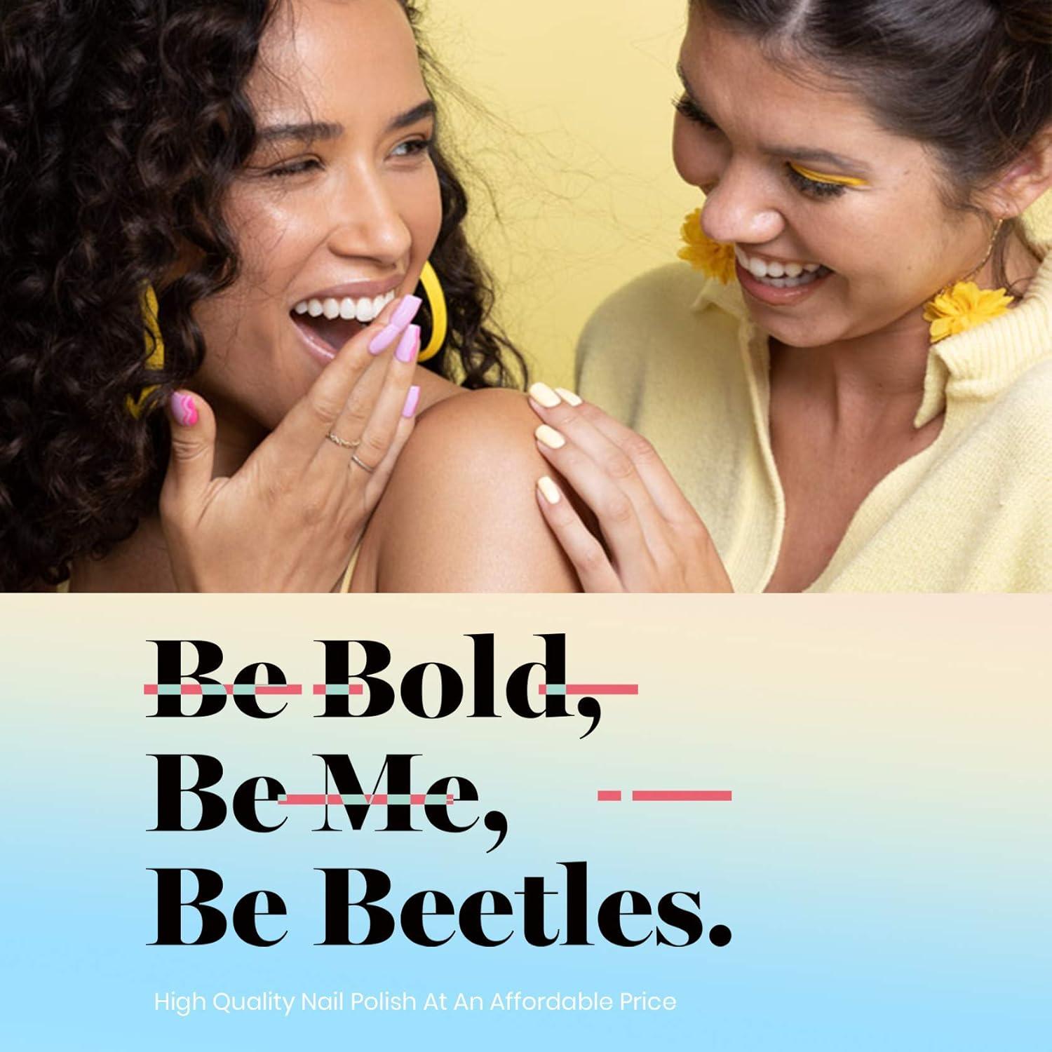 imageBeetles Halloween Gel Nail Polish  Luminous Orange Glow in the Dark Gel Polish Soak Off Uv LED Nail Lamp Halloween Nail Art Manicure Salon DIY Home 05OzLight Cecilia Sage