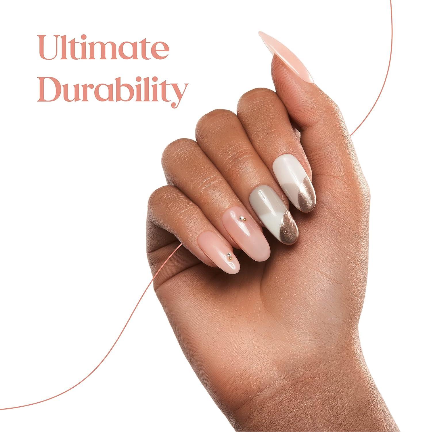 imageBeetles Halloween Gel Nail Polish  Luminous Orange Glow in the Dark Gel Polish Soak Off Uv LED Nail Lamp Halloween Nail Art Manicure Salon DIY Home 05Oz0BJelly Peach