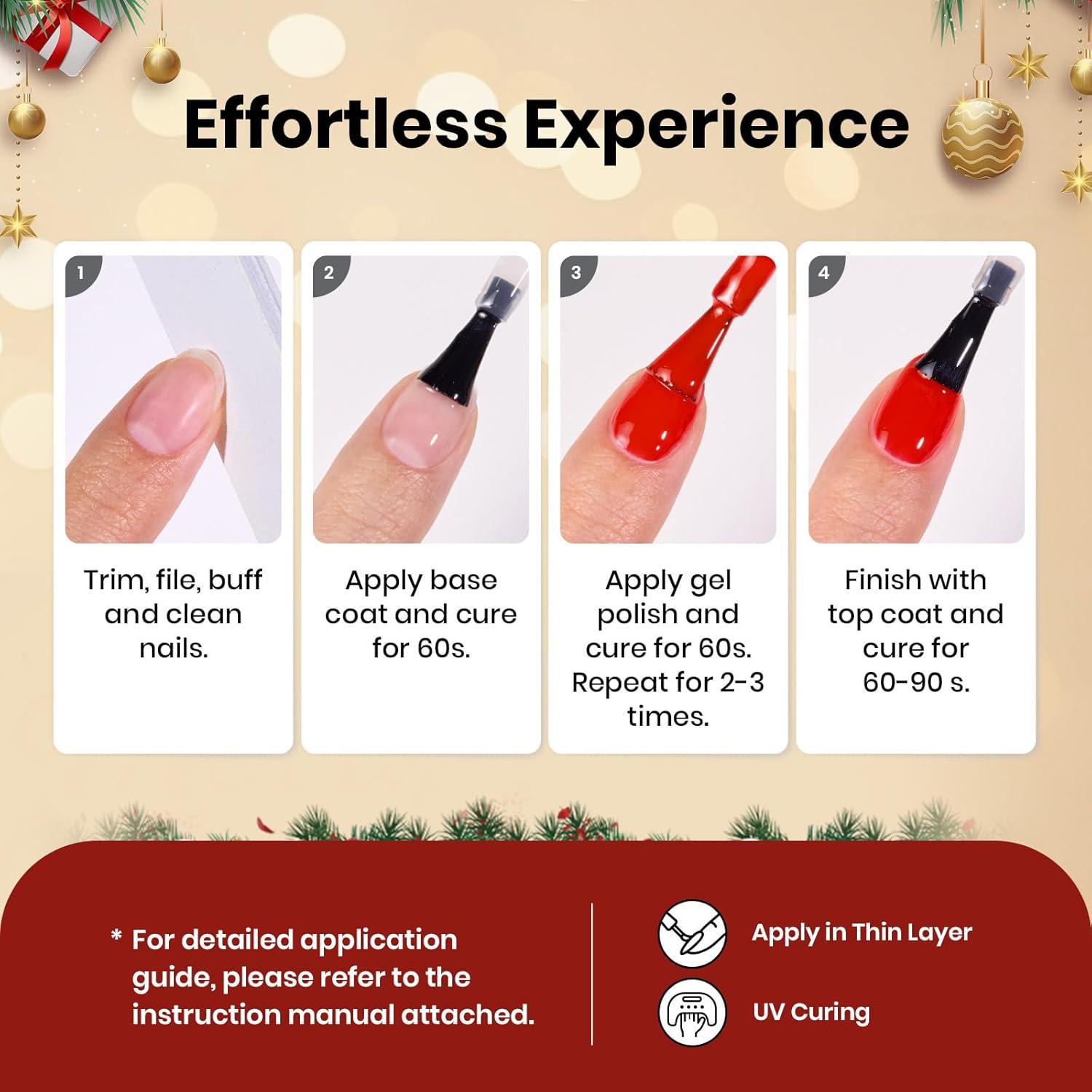 imageBeetles Halloween Gel Nail Polish  Luminous Orange Glow in the Dark Gel Polish Soak Off Uv LED Nail Lamp Halloween Nail Art Manicure Salon DIY Home 05OzPrelude of Celebration