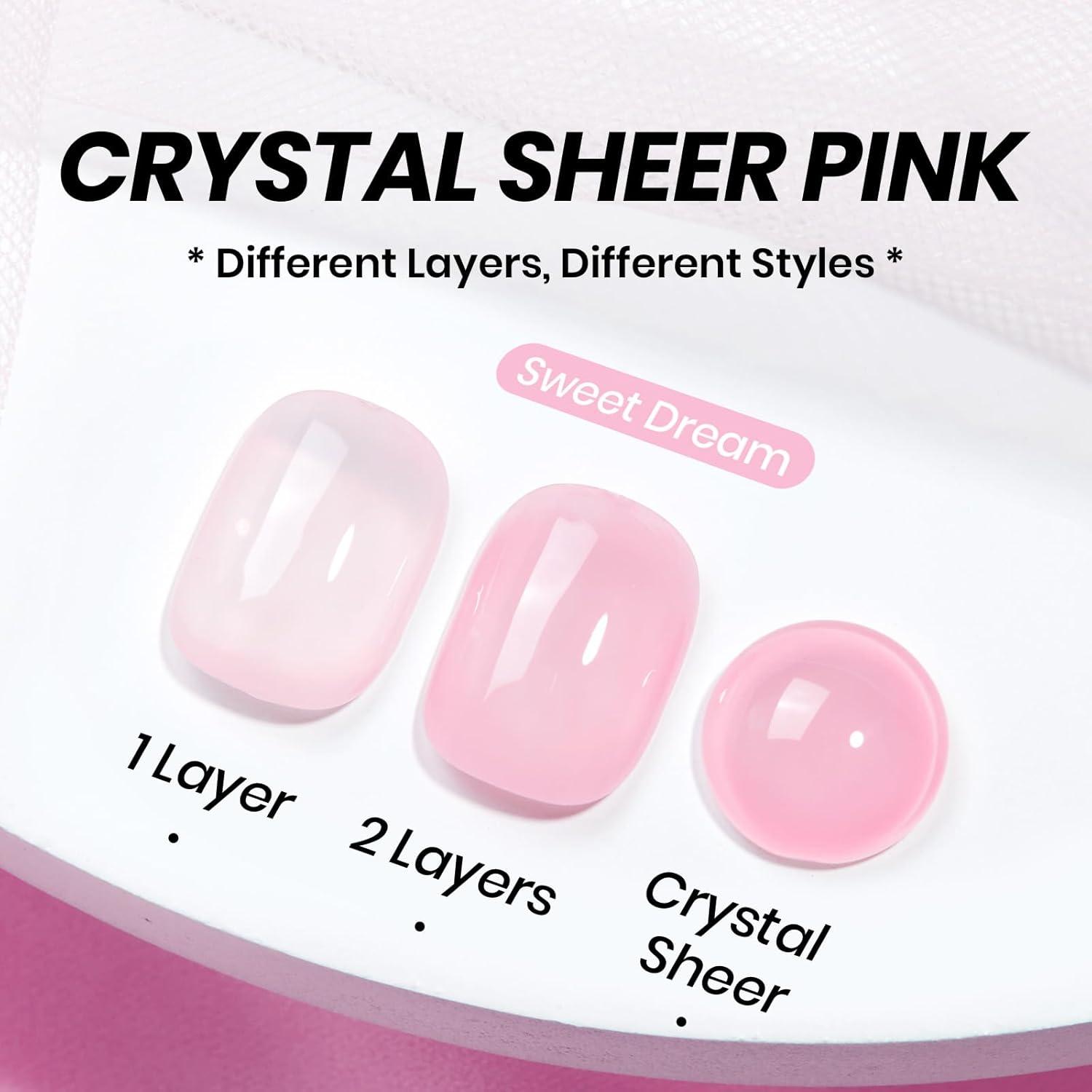 imageBeetles Halloween Gel Nail Polish  Luminous Orange Glow in the Dark Gel Polish Soak Off Uv LED Nail Lamp Halloween Nail Art Manicure Salon DIY Home 05Oz002Sweet Dream