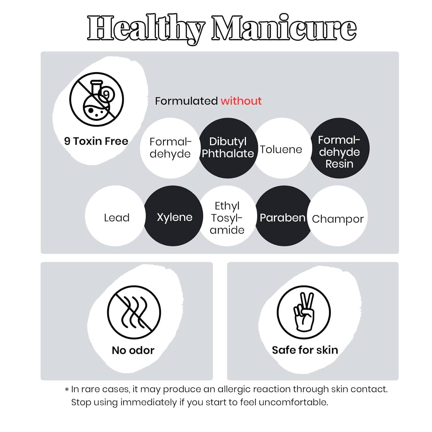 imageBeetles Halloween Gel Nail Polish  Luminous Orange Glow in the Dark Gel Polish Soak Off Uv LED Nail Lamp Halloween Nail Art Manicure Salon DIY Home 05Oz215ml Black  White