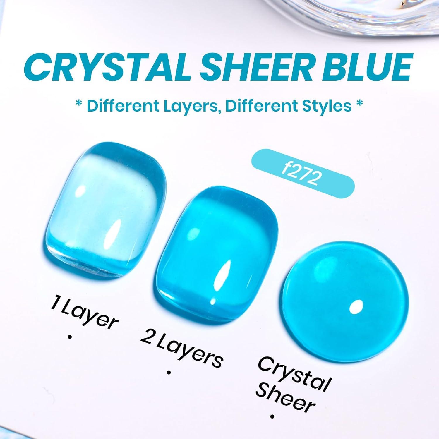 imageBeetles Halloween Gel Nail Polish  Luminous Orange Glow in the Dark Gel Polish Soak Off Uv LED Nail Lamp Halloween Nail Art Manicure Salon DIY Home 05OzMystic Blue Lagoonf272