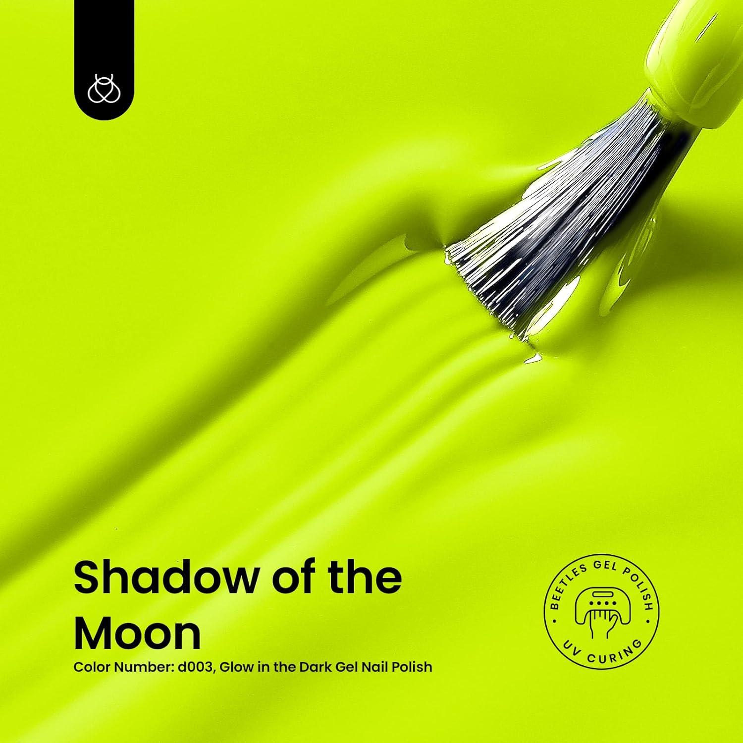 imageBeetles Halloween Gel Nail Polish  Luminous Orange Glow in the Dark Gel Polish Soak Off Uv LED Nail Lamp Halloween Nail Art Manicure Salon DIY Home 05Oz00Luminous Yellow