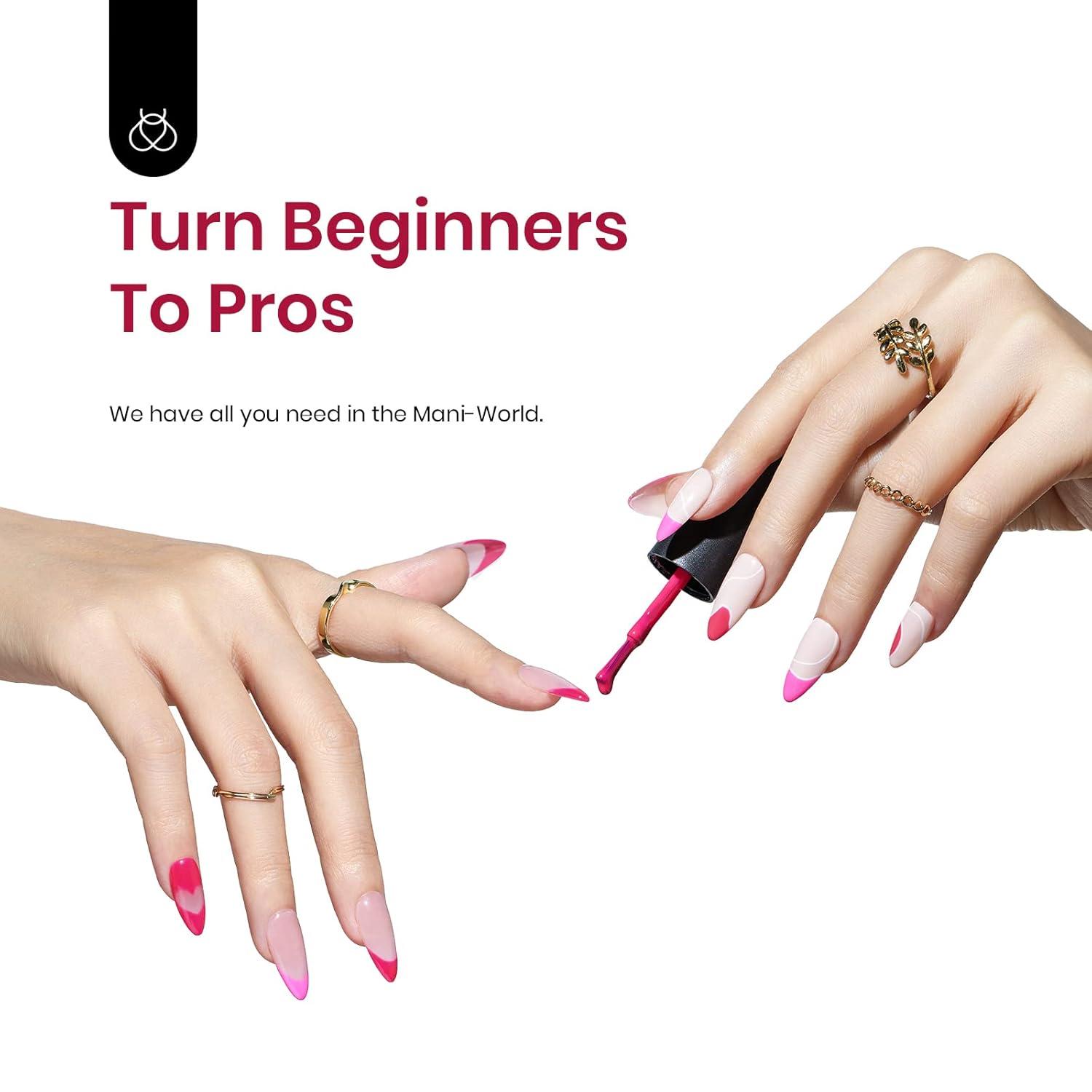 imageBeetles Halloween Gel Nail Polish  Luminous Orange Glow in the Dark Gel Polish Soak Off Uv LED Nail Lamp Halloween Nail Art Manicure Salon DIY Home 05OzWild Tulips