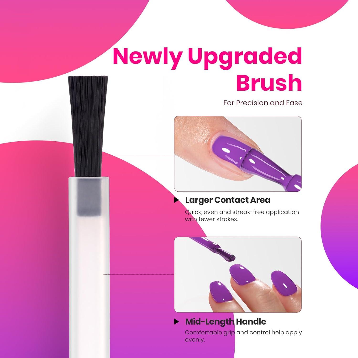 imageBeetles Jelly Gel Nail Polish Set  6 Colors 15ML Full Size Hema Free Nude Pink Brown Milky White Sheer Gel Polish Kit Translucent Effect Soak Off UV Colorful Bottle Gel Gift for WomenTropical Mood