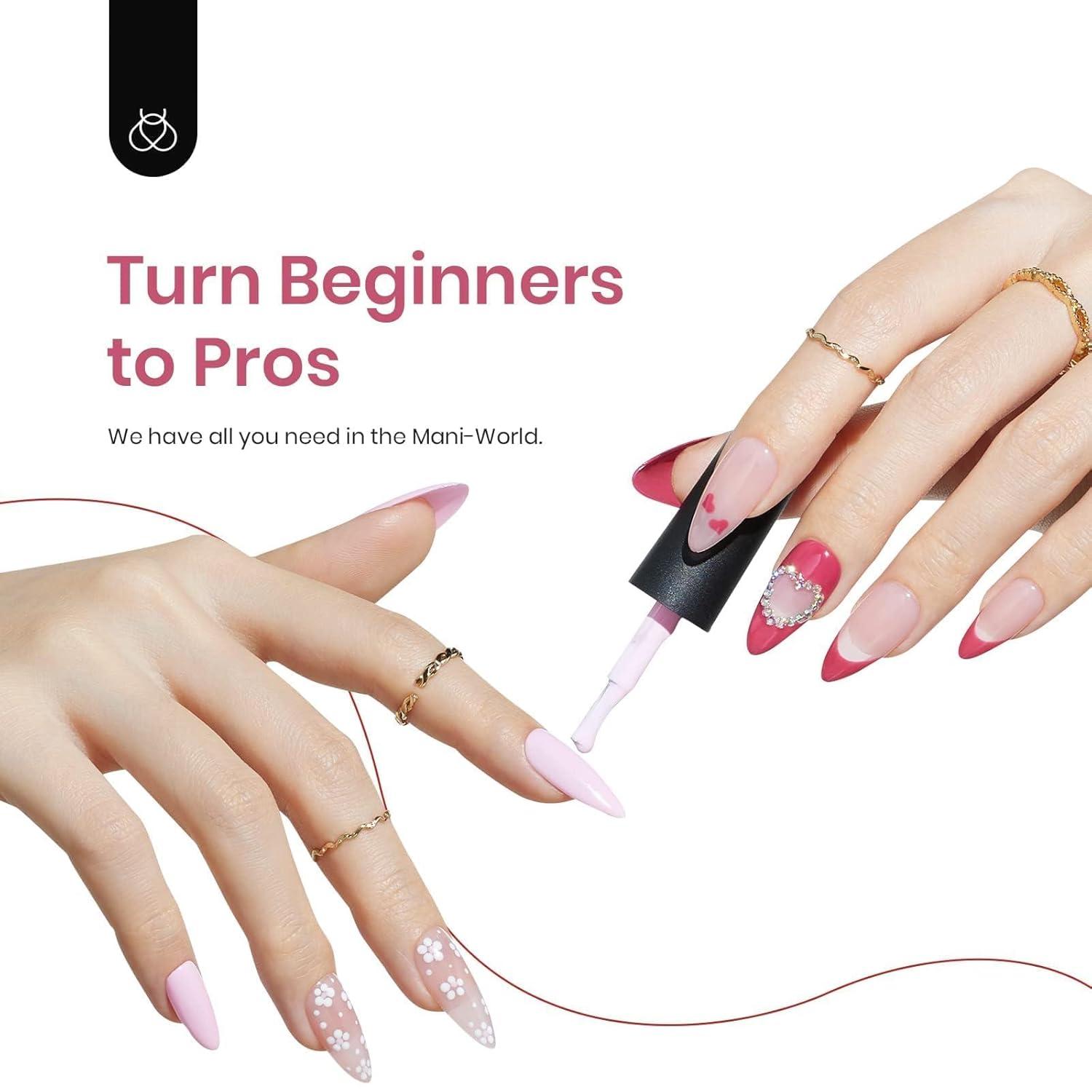 imageBeetles Jelly Gel Nail Polish Set  Ballet Dress Jelly Gel Polish 6 Colors Milky Pink Nude Pink Sheer Gel Nail Kit Transparent Effect Soak Off UV DIY Manicure French Nail Art Gifts for Women0City of Love