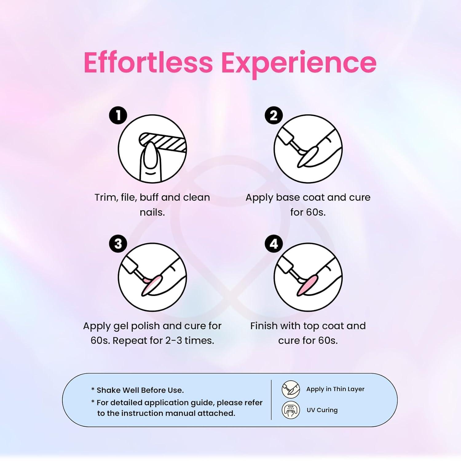 imageBeetles Jelly Gel Nail Polish Set  Ballet Dress Jelly Gel Polish 6 Colors Milky Pink Nude Pink Sheer Gel Nail Kit Transparent Effect Soak Off UV DIY Manicure French Nail Art Gifts for Women416 Colors Treasures on Tip