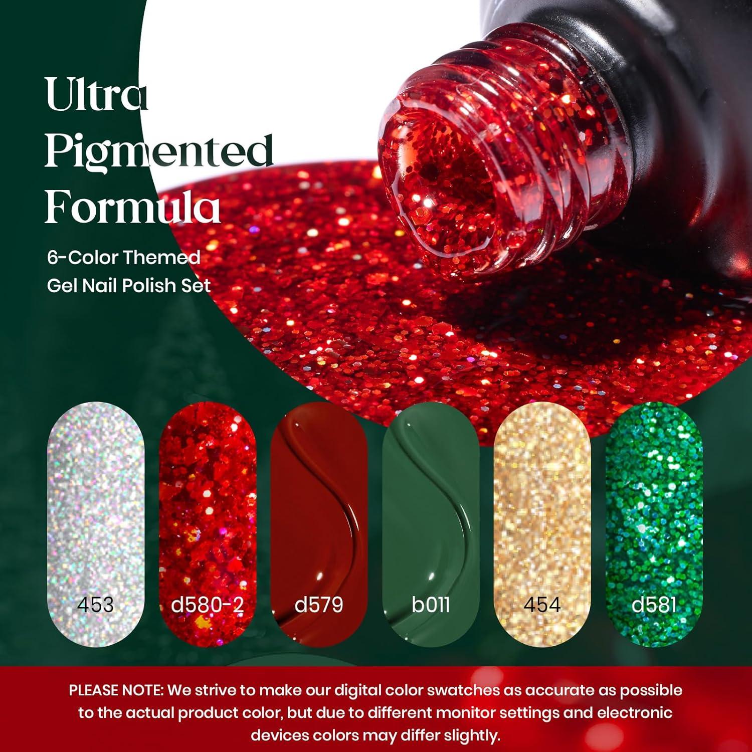 imageBeetles Jelly Gel Nail Polish Set  Ballet Dress Jelly Gel Polish 6 Colors Milky Pink Nude Pink Sheer Gel Nail Kit Transparent Effect Soak Off UV DIY Manicure French Nail Art Gifts for Women00Under the Mistletoe