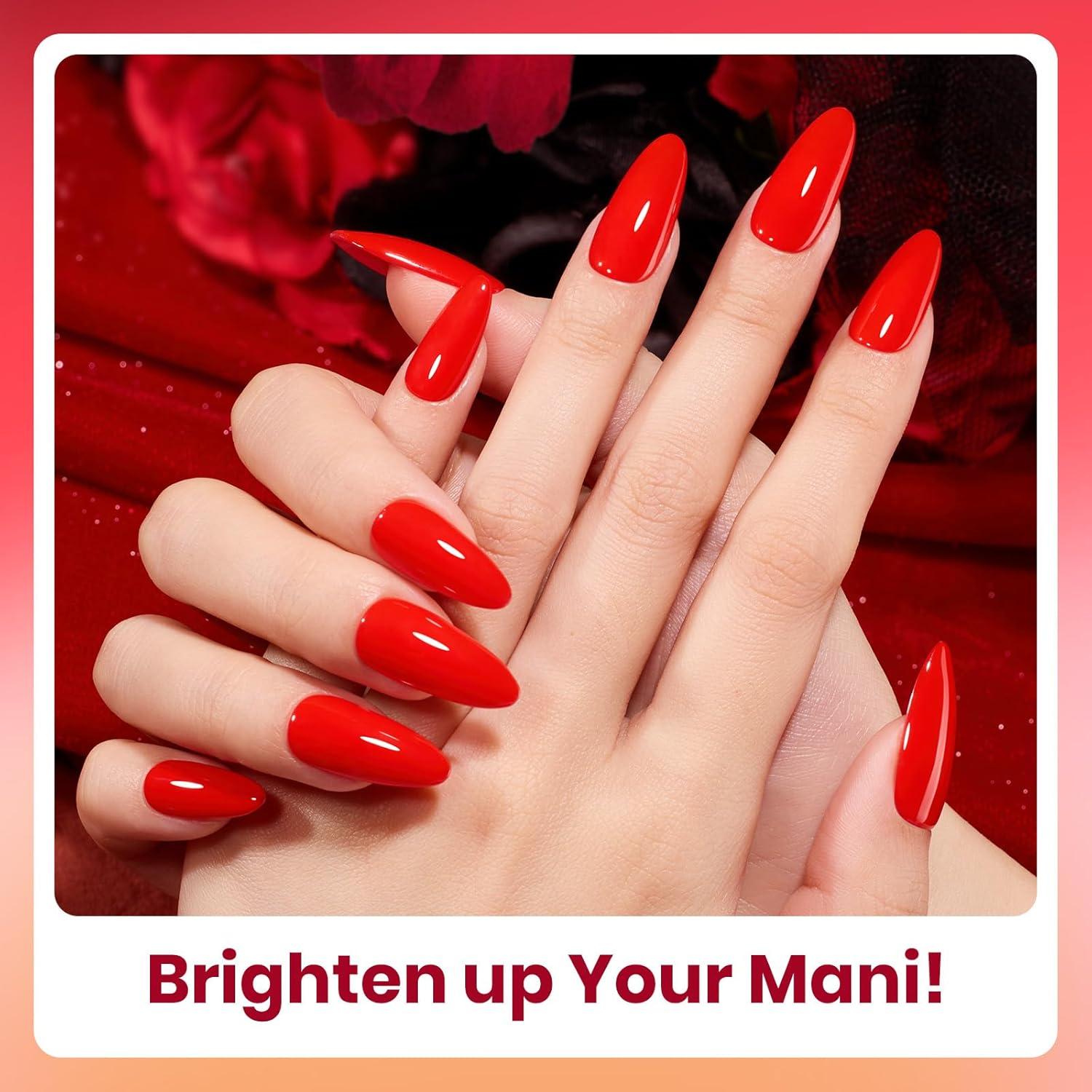 imageBeetles Jelly Gel Nail Polish Set  Ballet Dress Jelly Gel Polish 6 Colors Milky Pink Nude Pink Sheer Gel Nail Kit Transparent Effect Soak Off UV DIY Manicure French Nail Art Gifts for Women0Crimson Horizon