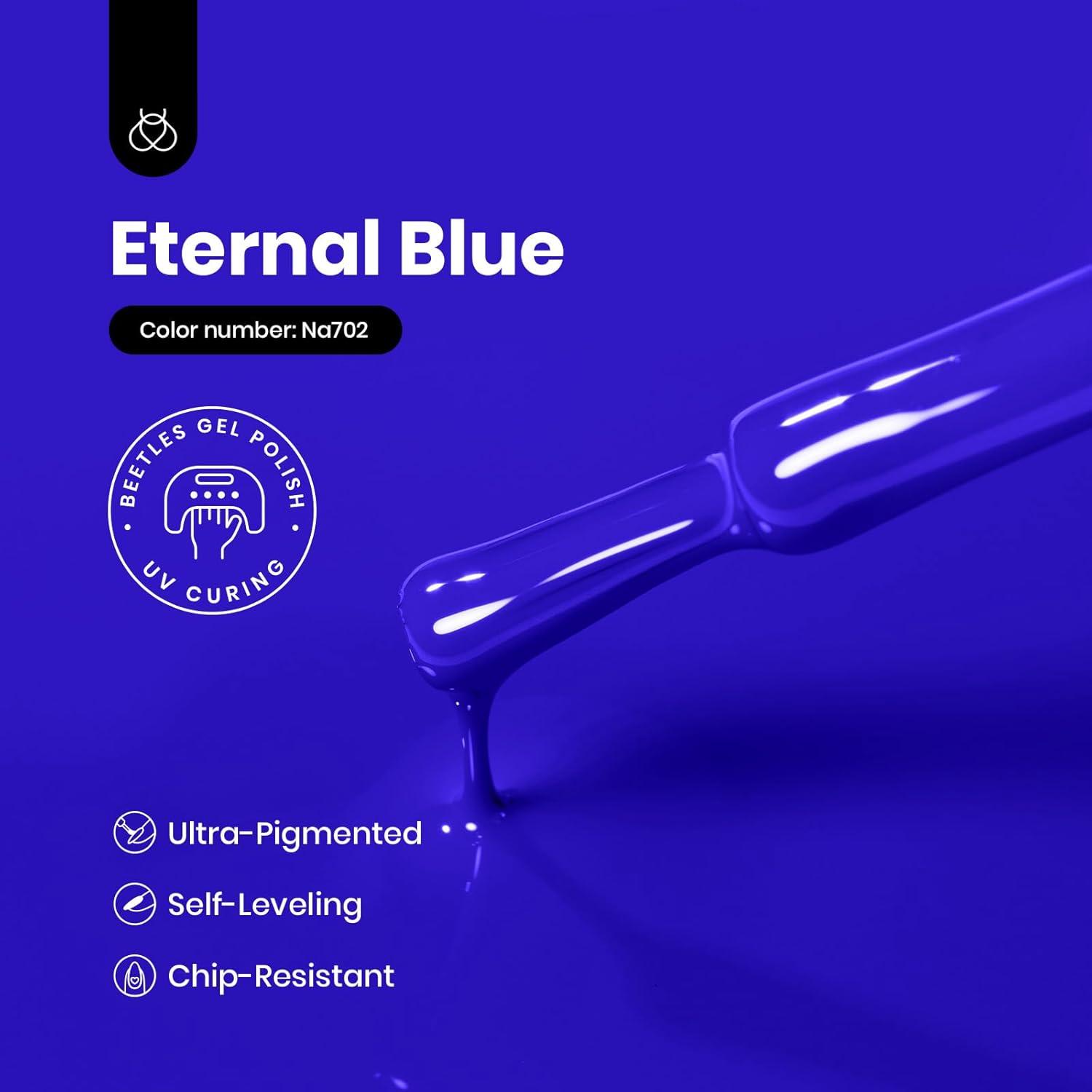 imageBeetles Nude Pink Gel Nail Polish  Misty Rose Jelly Gel Polish Hema Free Natural Nude Pink Nail Polish Nail Concealer Sheer Translucent Effect Soak Off UV Nail Art Manicure Gift for Women 15MLEternal Blue