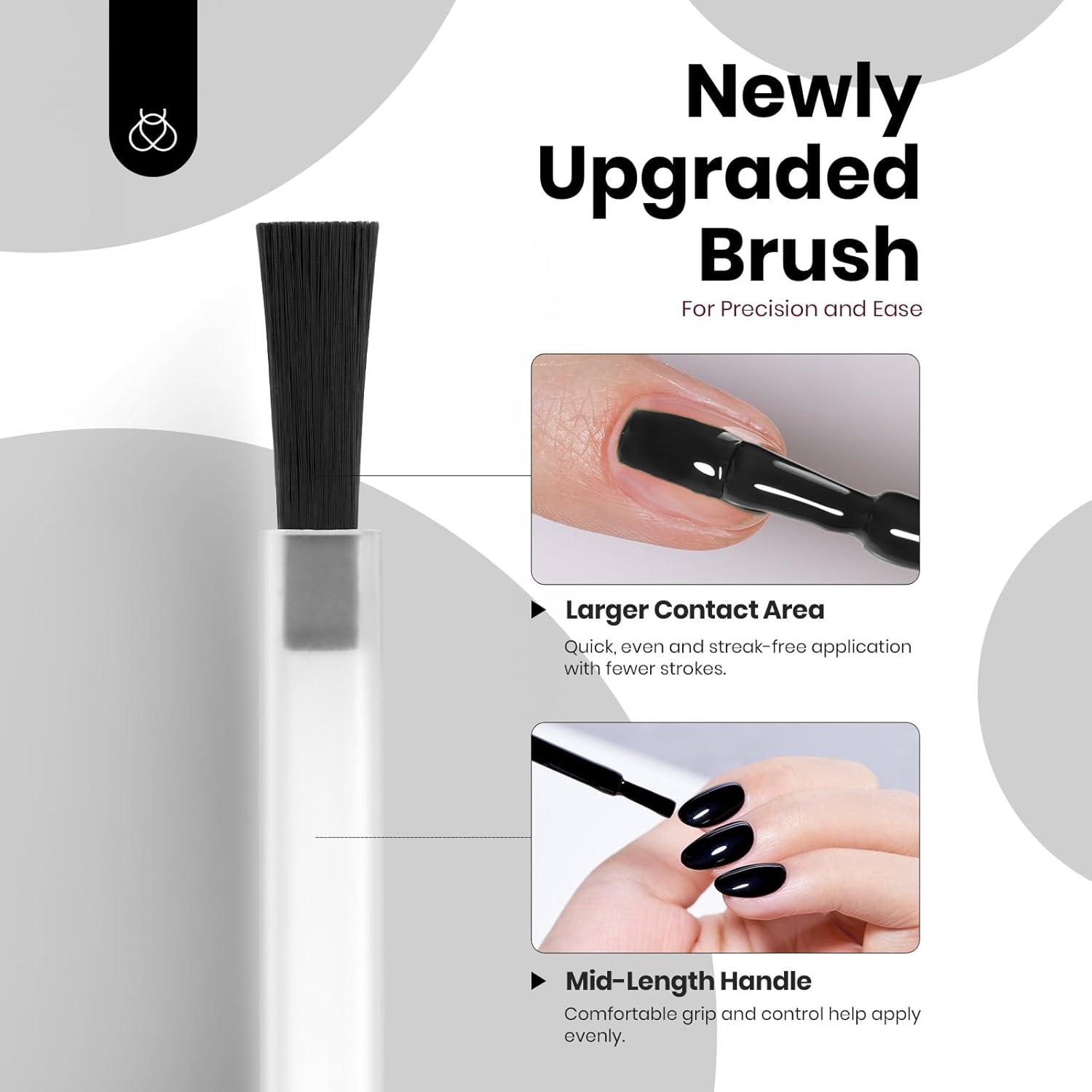 imageBeetles Nude Pink Gel Nail Polish  Misty Rose Jelly Gel Polish Hema Free Natural Nude Pink Nail Polish Nail Concealer Sheer Translucent Effect Soak Off UV Nail Art Manicure Gift for Women 15MLHemaFree Silent Charm