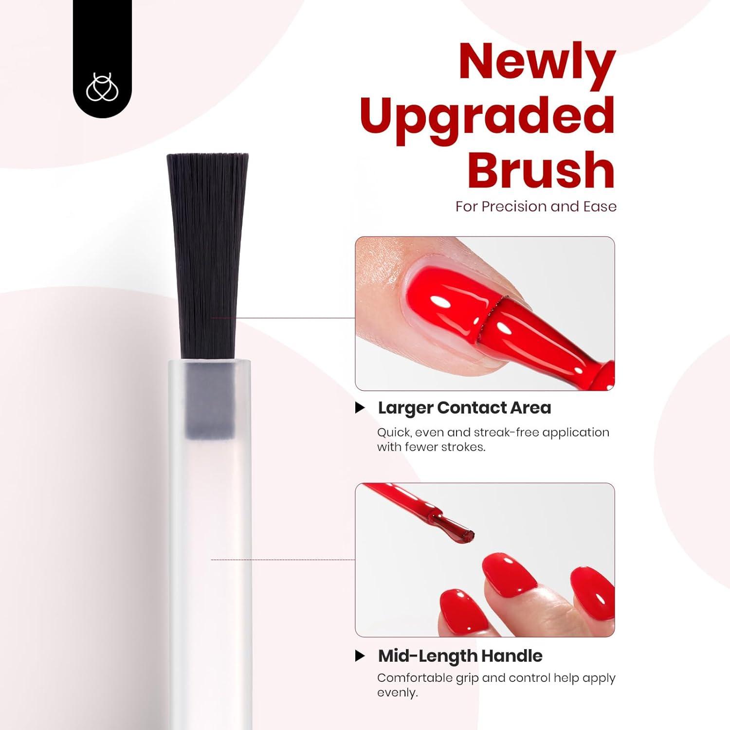 imageBeetles Nude Pink Gel Nail Polish  Misty Rose Jelly Gel Polish Hema Free Natural Nude Pink Nail Polish Nail Concealer Sheer Translucent Effect Soak Off UV Nail Art Manicure Gift for Women 15MLHemafree Crimsom Harmony