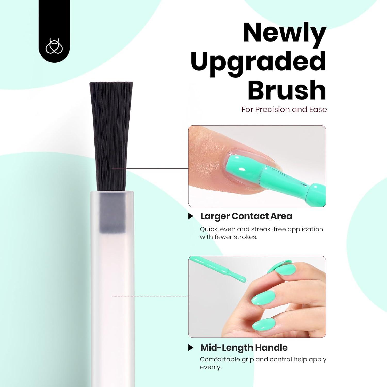 imageBeetles Nude Pink Gel Nail Polish  Misty Rose Jelly Gel Polish Hema Free Natural Nude Pink Nail Polish Nail Concealer Sheer Translucent Effect Soak Off UV Nail Art Manicure Gift for Women 15MLHemafree Island Reverie