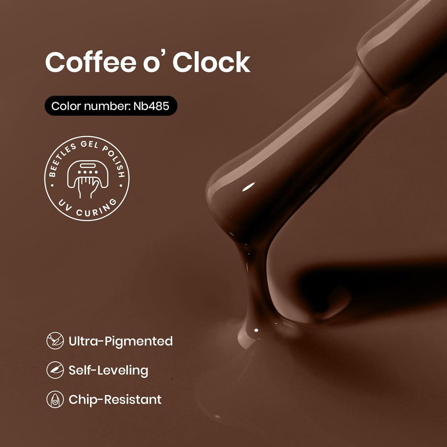 imageBeetles Nude Pink Gel Nail Polish  Misty Rose Jelly Gel Polish Hema Free Natural Nude Pink Nail Polish Nail Concealer Sheer Translucent Effect Soak Off UV Nail Art Manicure Gift for Women 15MLHema Free Coffee oclock