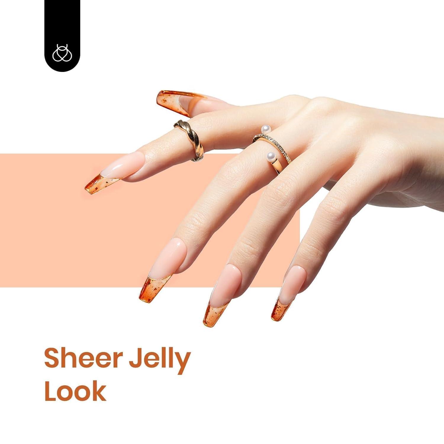 imageBeetles Pearl Gel Nail Polish 6 Colors Shimmer Cat Eye Holographic Glitter Nail Polish Set with Magnet Rainbow Mermaid Swirl Shell Thread Purple Pink Blue Green Velvet Gel Manicure Gifts for Women00Fall Glimmer