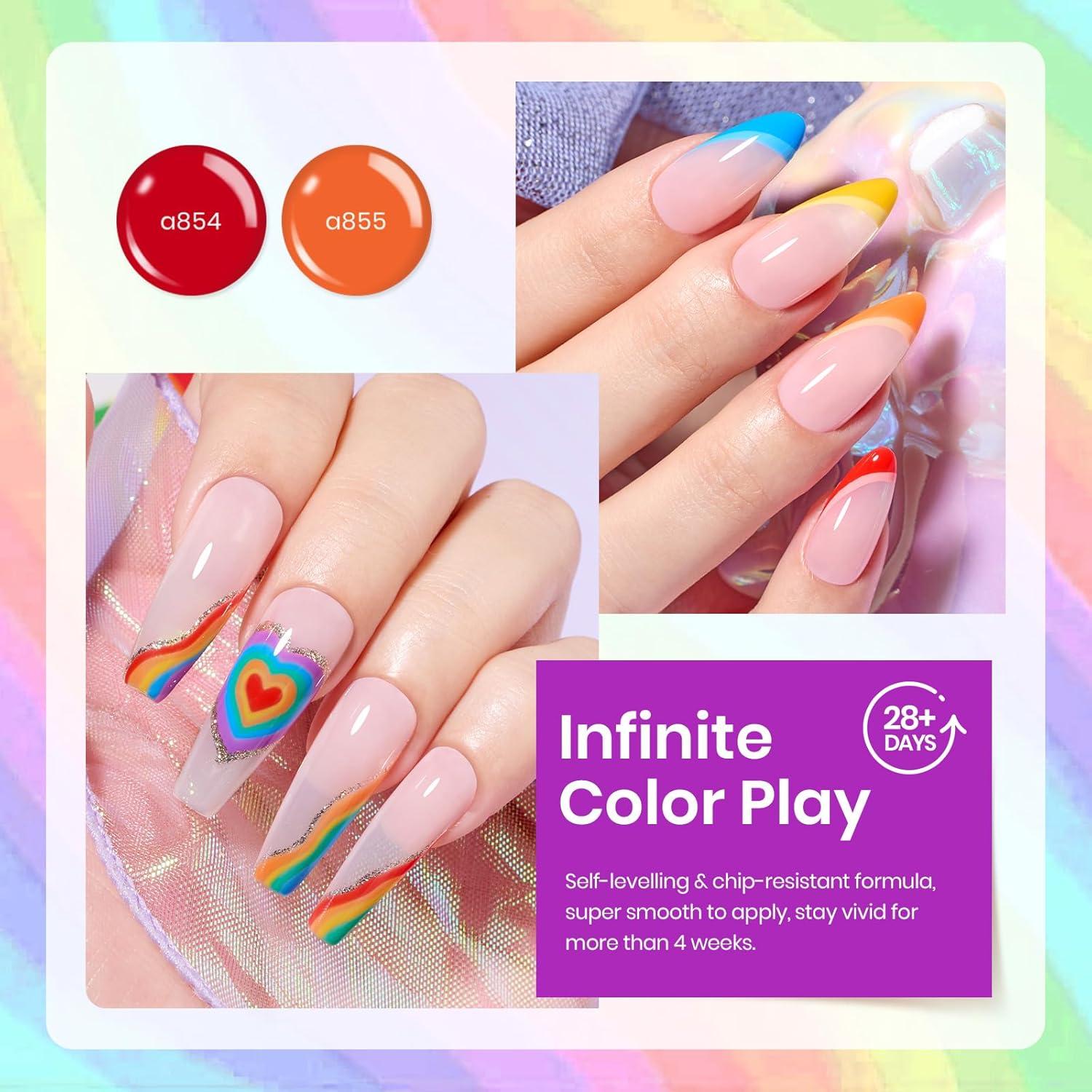 imageBeetles Pearl Gel Nail Polish 6 Colors Shimmer Cat Eye Holographic Glitter Nail Polish Set with Magnet Rainbow Mermaid Swirl Shell Thread Purple Pink Blue Green Velvet Gel Manicure Gifts for WomenOld School