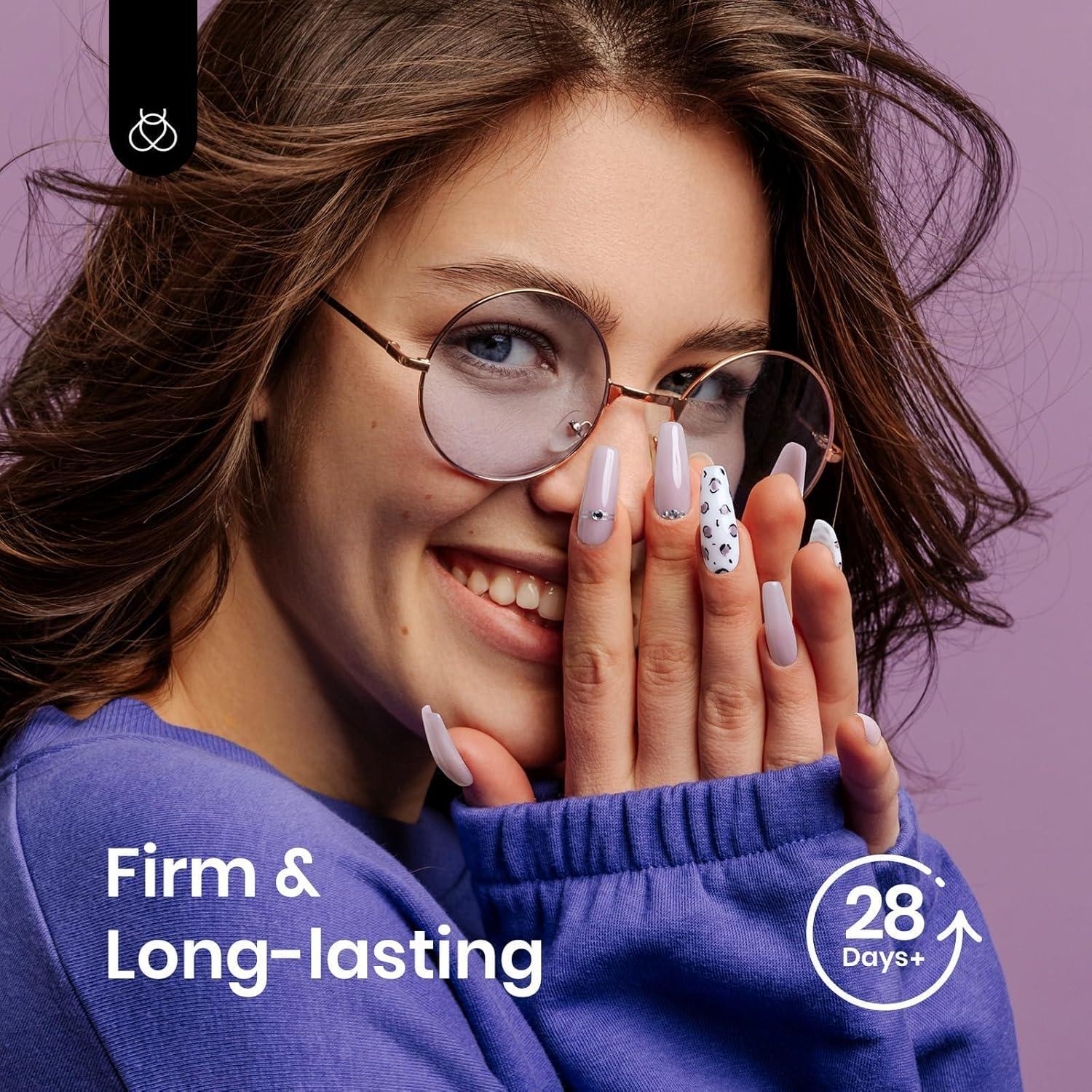 imageBeetles Poly Nail Gel Kit  6 Colors Jelly Nude Extension Kit with Slip Solution Builder Nail Enhancement for Beginner ampamp Professional Long Lasting DIY Home Christmas Gift for Women UV ampamp LED NeededMoonlight Ballet