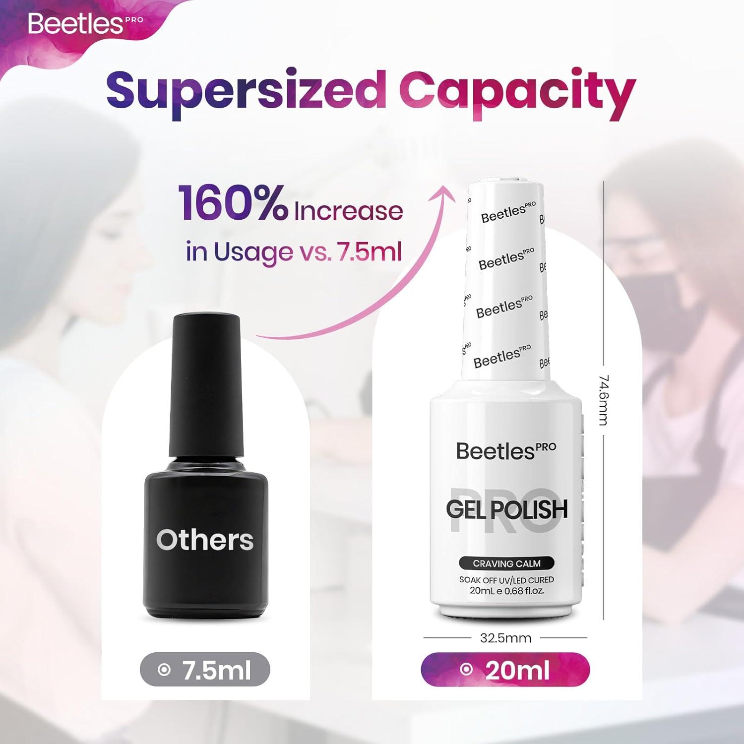 imageBeetles Pro Pink Gel Polish  Shake It Off 1 Pcs 20ml Nude Pink Color Gel Polish UV Nail Lamp Cure Needed Nail Arts SalonQuality Shine Long LastingCraving Calm