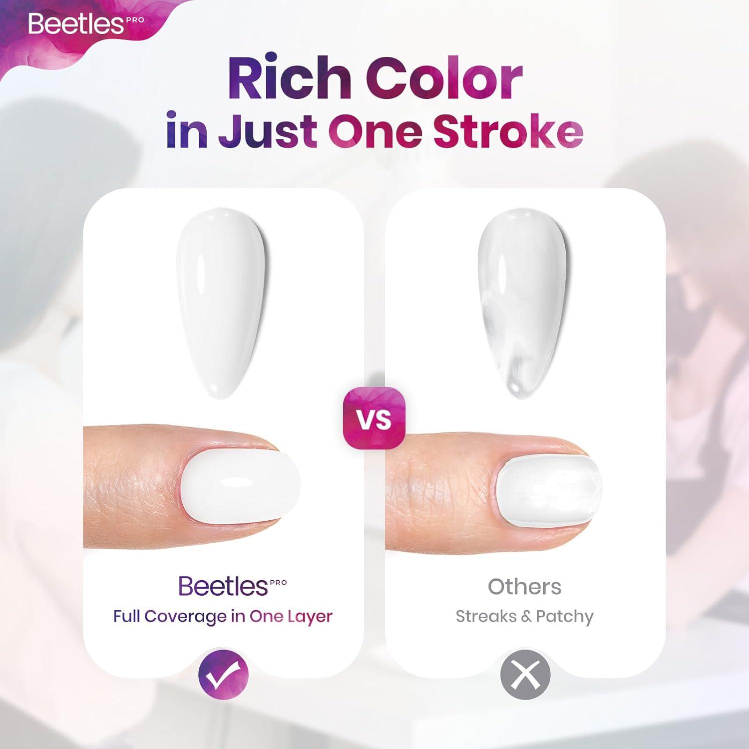 imageBeetles Pro Pink Gel Polish  Shake It Off 1 Pcs 20ml Nude Pink Color Gel Polish UV Nail Lamp Cure Needed Nail Arts SalonQuality Shine Long LastingCraving Calm