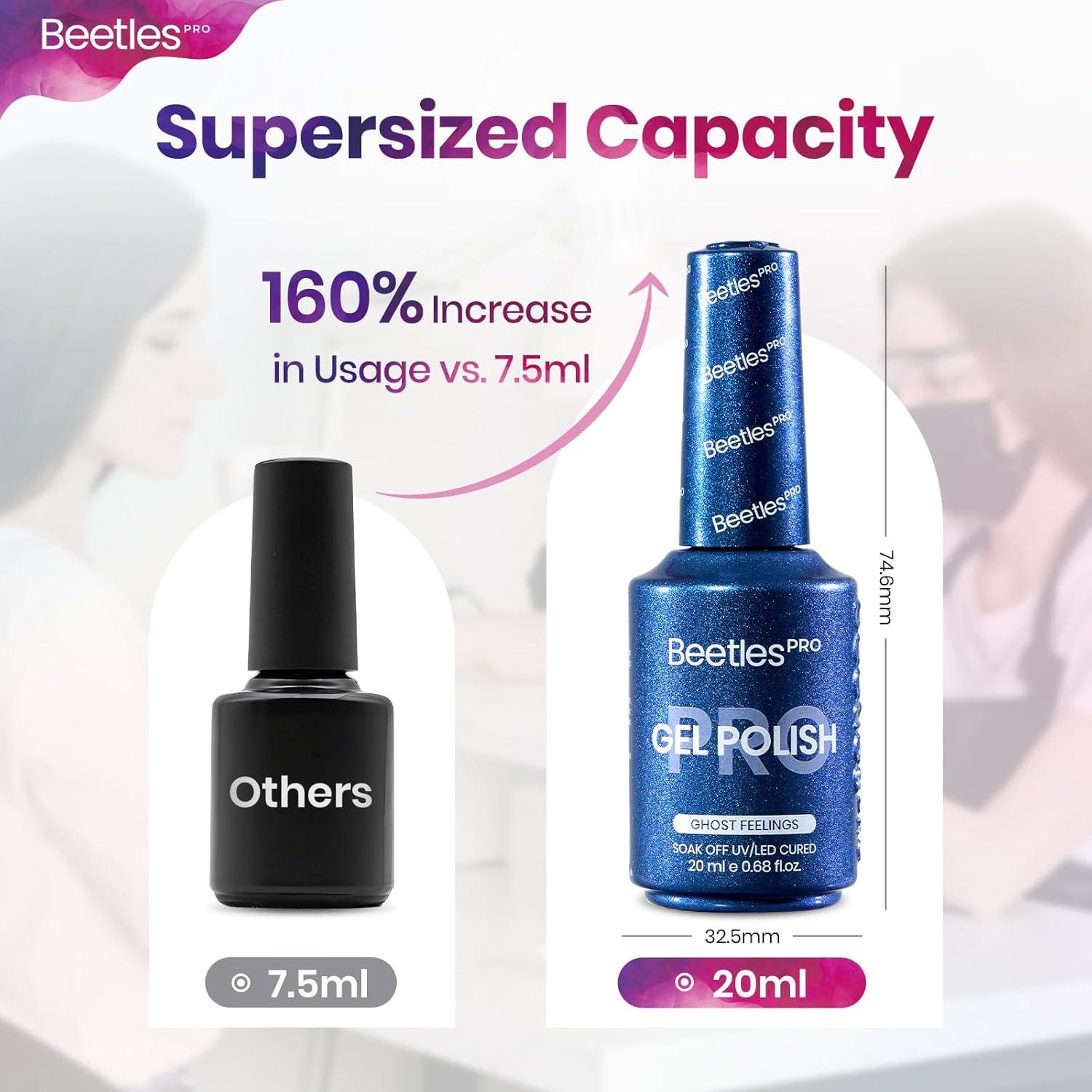 imageBeetles Pro Pink Gel Polish  Shake It Off 1 Pcs 20ml Nude Pink Color Gel Polish UV Nail Lamp Cure Needed Nail Arts SalonQuality Shine Long LastingGhost Feelings