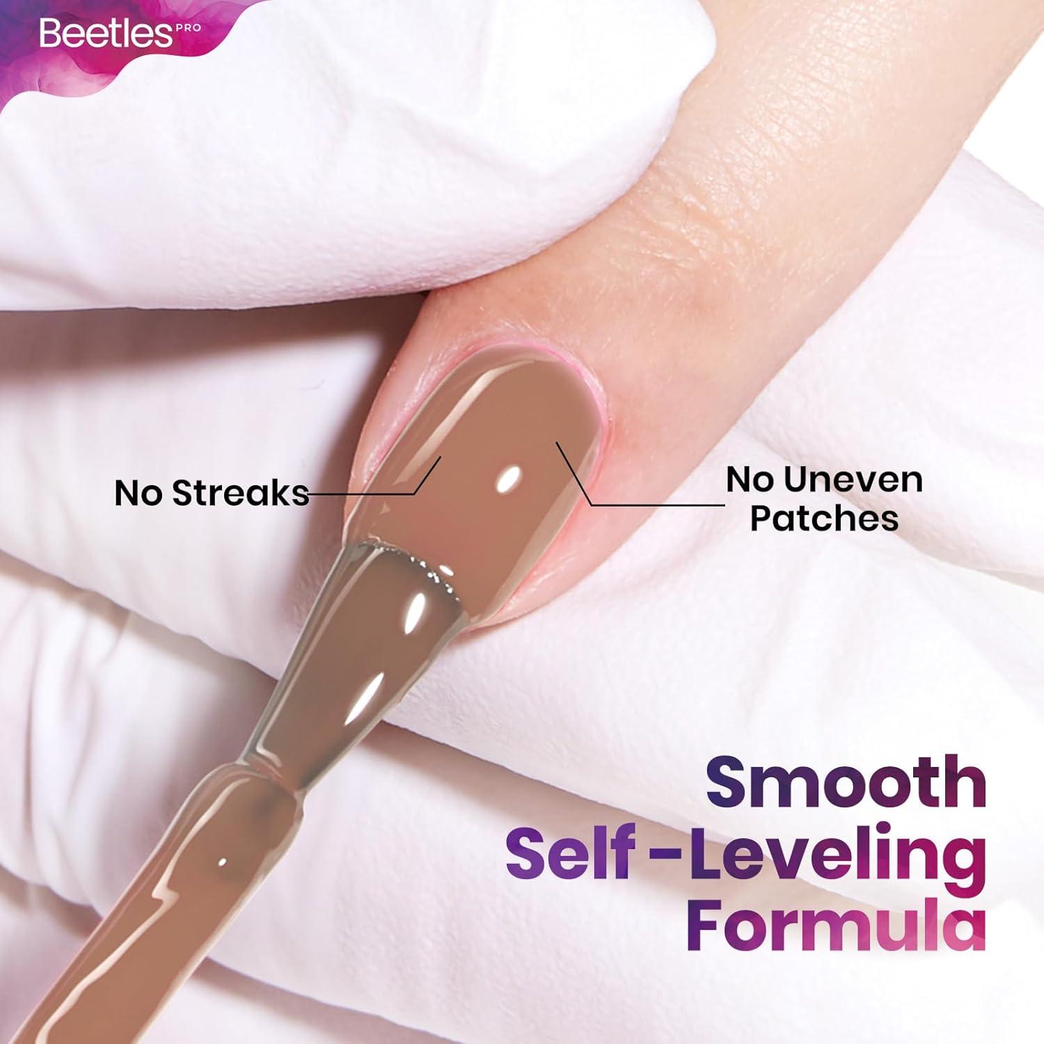 imageBeetles Pro Pink Gel Polish  Shake It Off 1 Pcs 20ml Nude Pink Color Gel Polish UV Nail Lamp Cure Needed Nail Arts SalonQuality Shine Long LastingLet It Be