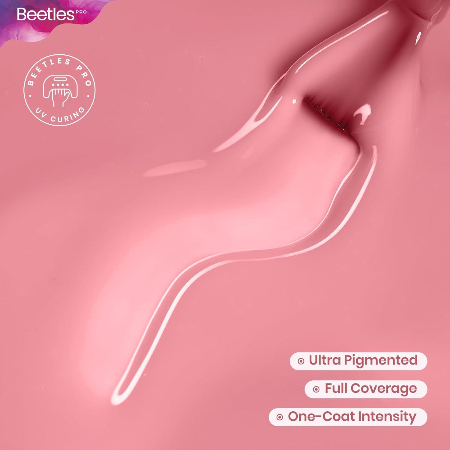 imageBeetles Pro Pink Gel Polish  Shake It Off 1 Pcs 20ml Nude Pink Color Gel Polish UV Nail Lamp Cure Needed Nail Arts SalonQuality Shine Long LastingShake If Off