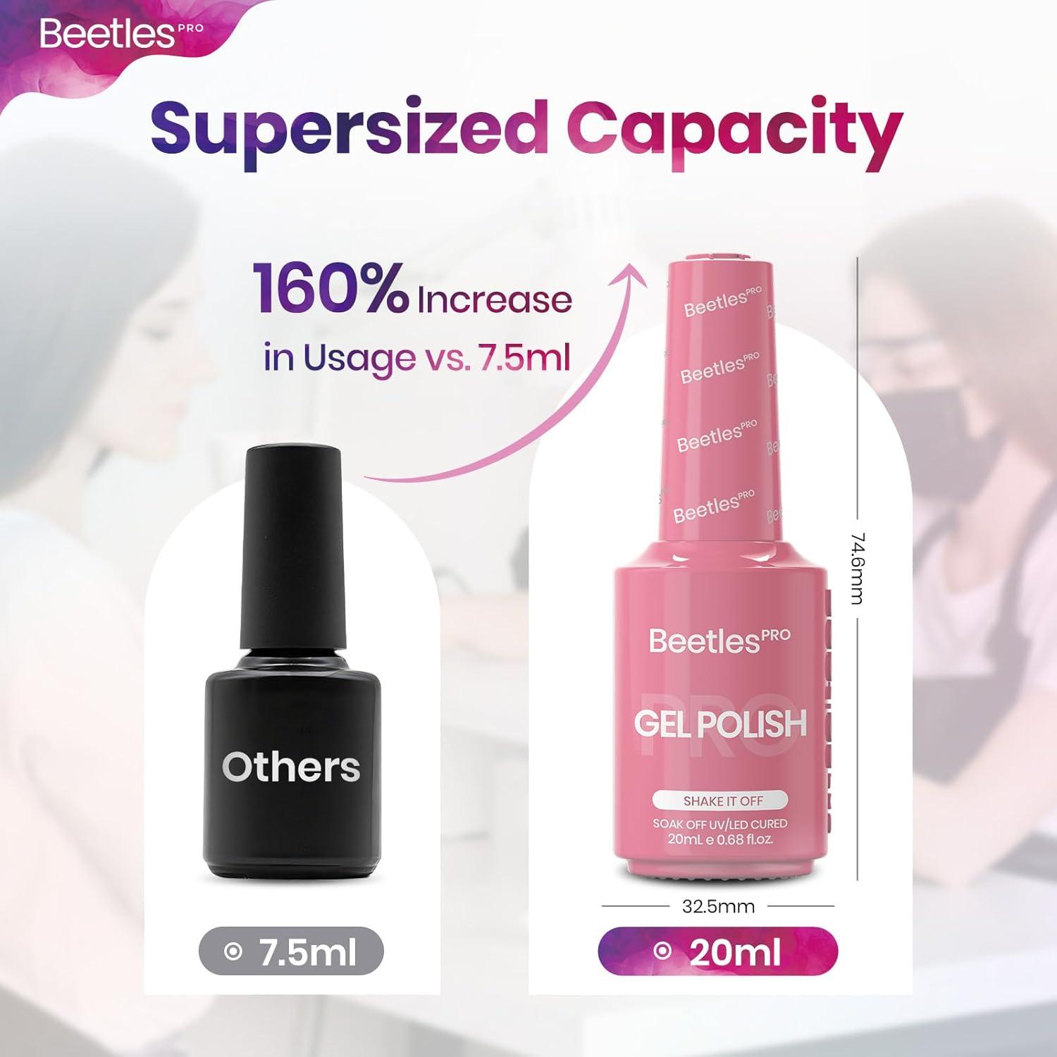 imageBeetles Pro Pink Gel Polish  Shake It Off 1 Pcs 20ml Nude Pink Color Gel Polish UV Nail Lamp Cure Needed Nail Arts SalonQuality Shine Long LastingShake If Off