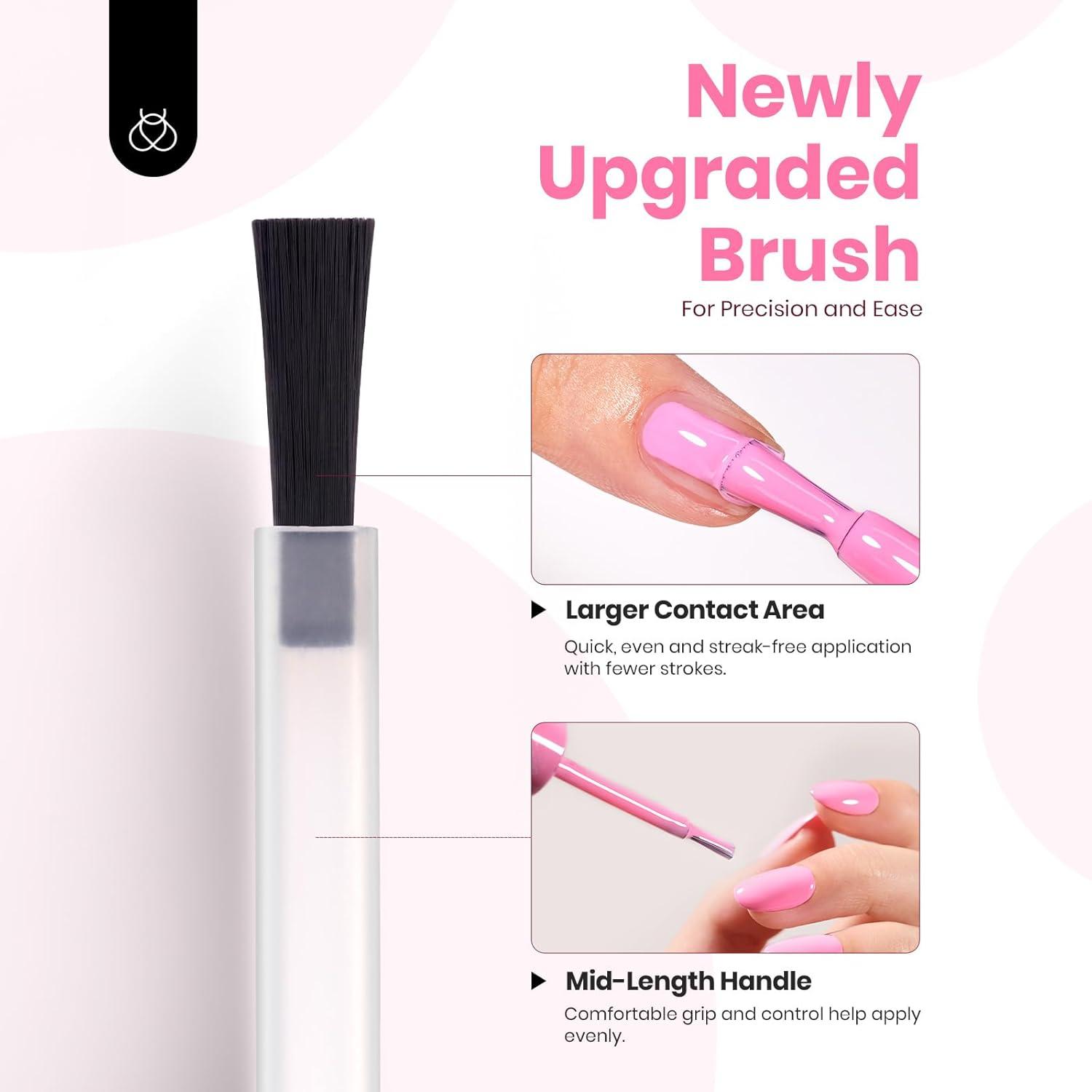 imageBeetles Winter Gel Polish Hema Free Brown Gel Nail Polish Soak Off Uv LED Nail Lamp 15ml DIY Home Manicure Salon Gift for Women Beyonce CaramelFirst Crush