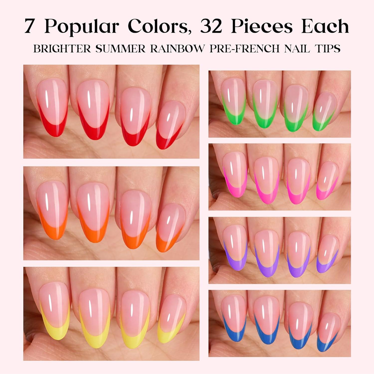 imageBeetles X Press Plus Gel Nails Kit  Christmas Glitz  7 Desgin Christmas Press On Nails Short Square  224Pcs 16 Sizes AllinOne Kit With Nail GlueRemoverBuilder Top CoatNail Lamp Gift6S AlmondConfetti French Kit