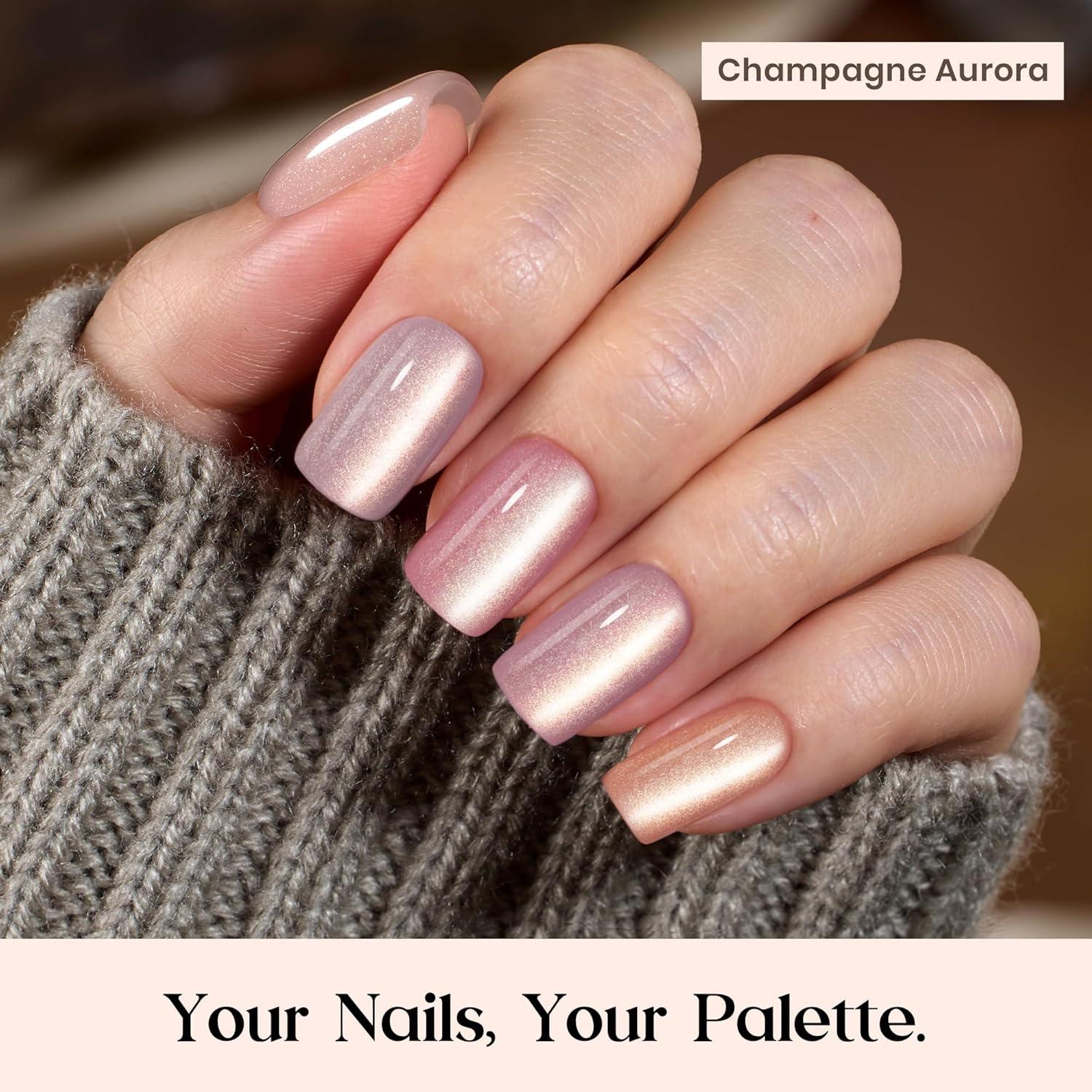 imageBeetles X Press Plus Red French Tip Nails  Crimson French  5 Colors Christmas Press On Nails Short Square  16 Sizes 160 Pcs Natural Salon Quality For Fall Nails2S SquareCat Eye Candy Nova Kit