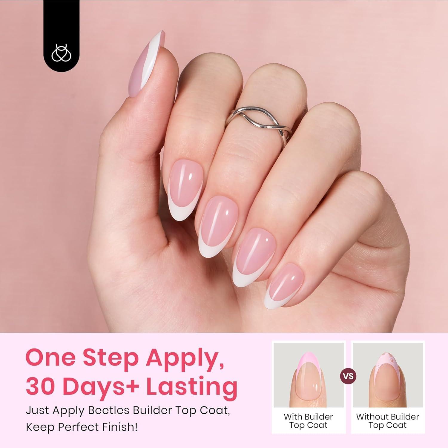 imageBeetles X Press Plus on Nails Kit Summer Pretty Box with Picnic Basket AllinOne Summer French Tips Press on Nails Kit with Nail Gels and Tools Best Gift for Girls Women2025 Limited Edition2Beetles X Press Kit2