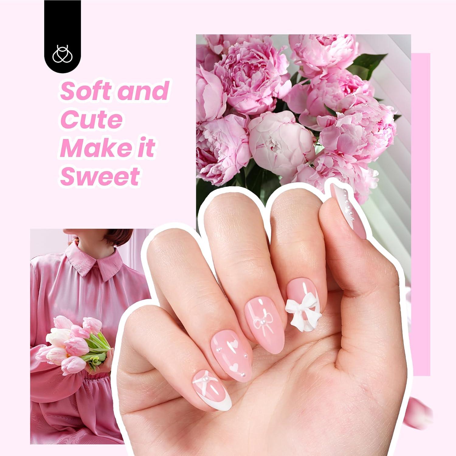 imageBeetles X Press Plus on Nails Kit Summer Pretty Box with Picnic Basket AllinOne Summer French Tips Press on Nails Kit with Nail Gels and Tools Best Gift for Girls Women2025 Limited Edition1Beetles X Press Kit DIY