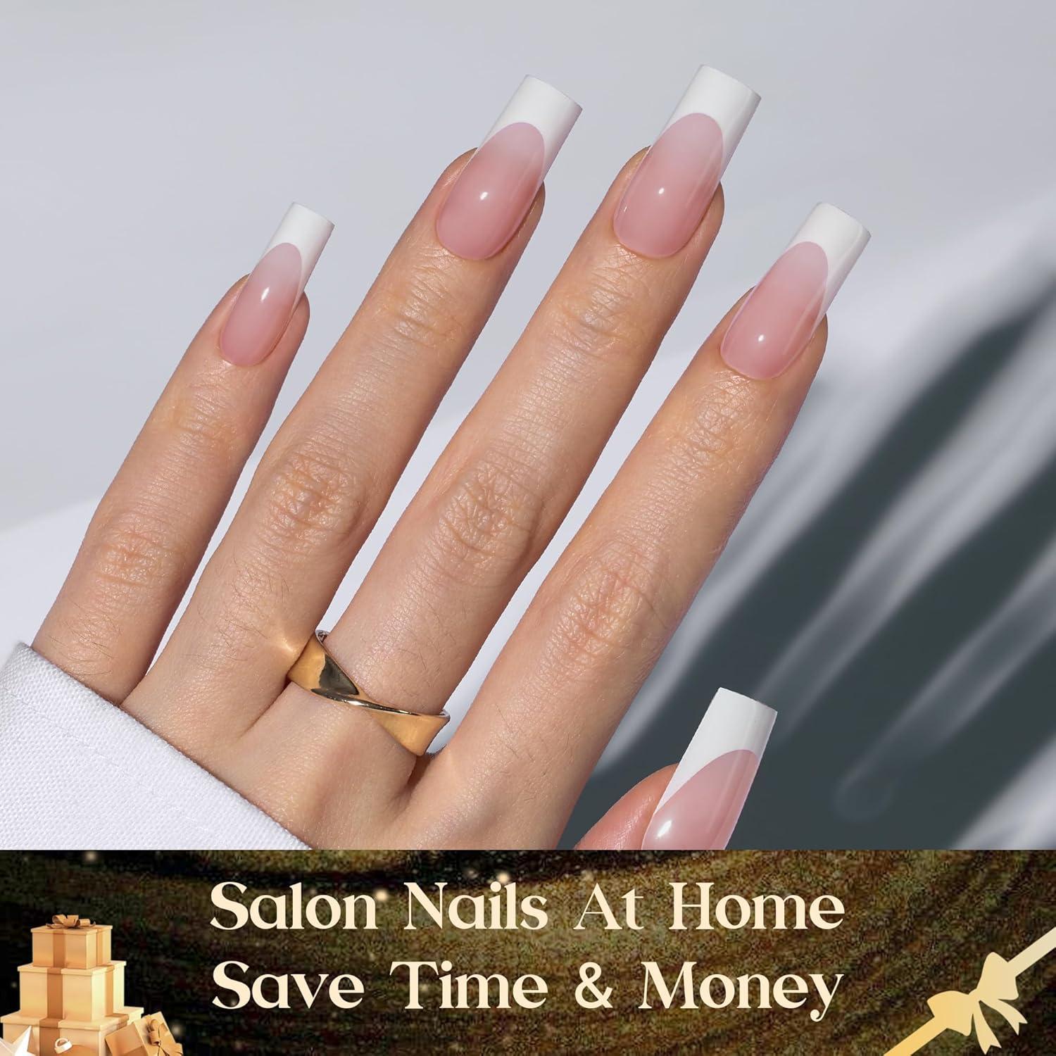 imageBeetles X Press Plus on Nails Kit Summer Pretty Box with Picnic Basket AllinOne Summer French Tips Press on Nails Kit with Nail Gels and Tools Best Gift for Girls Women2025 Limited Edition4Beetles X Press Kit4